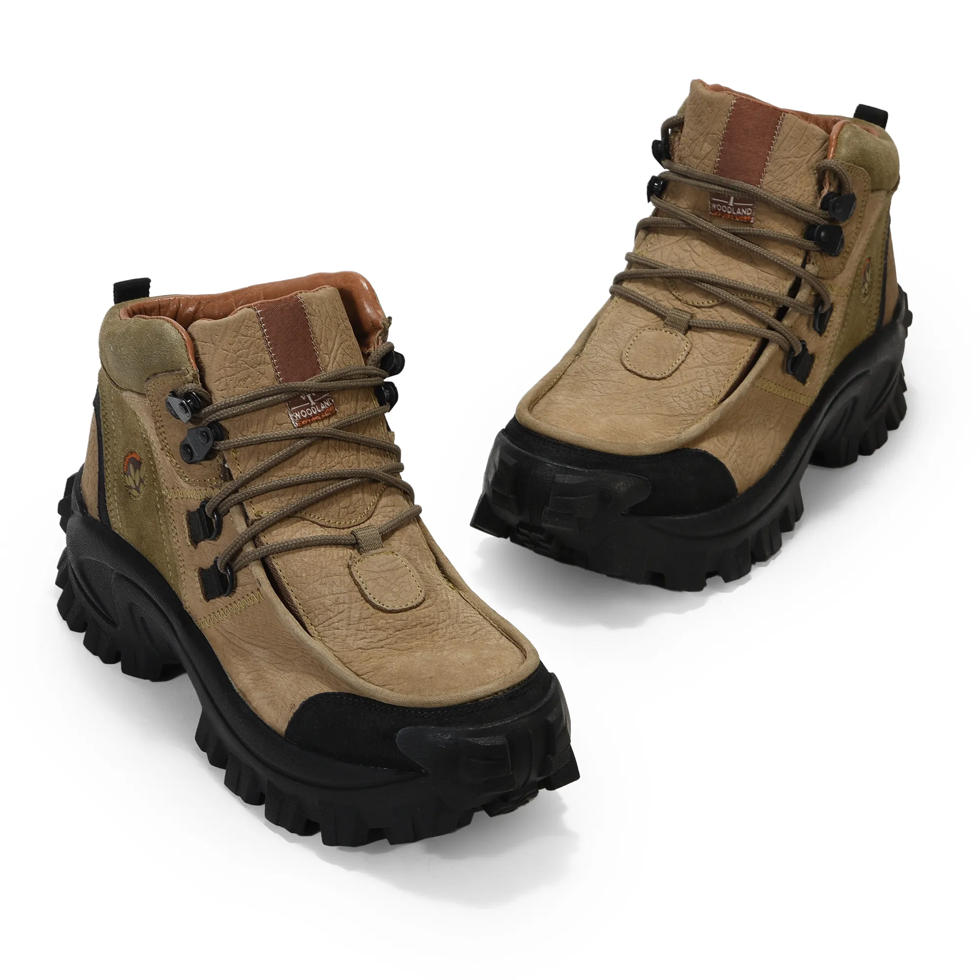 Woodland OLIVE GREEN trekking shoes - Thumbnail 2