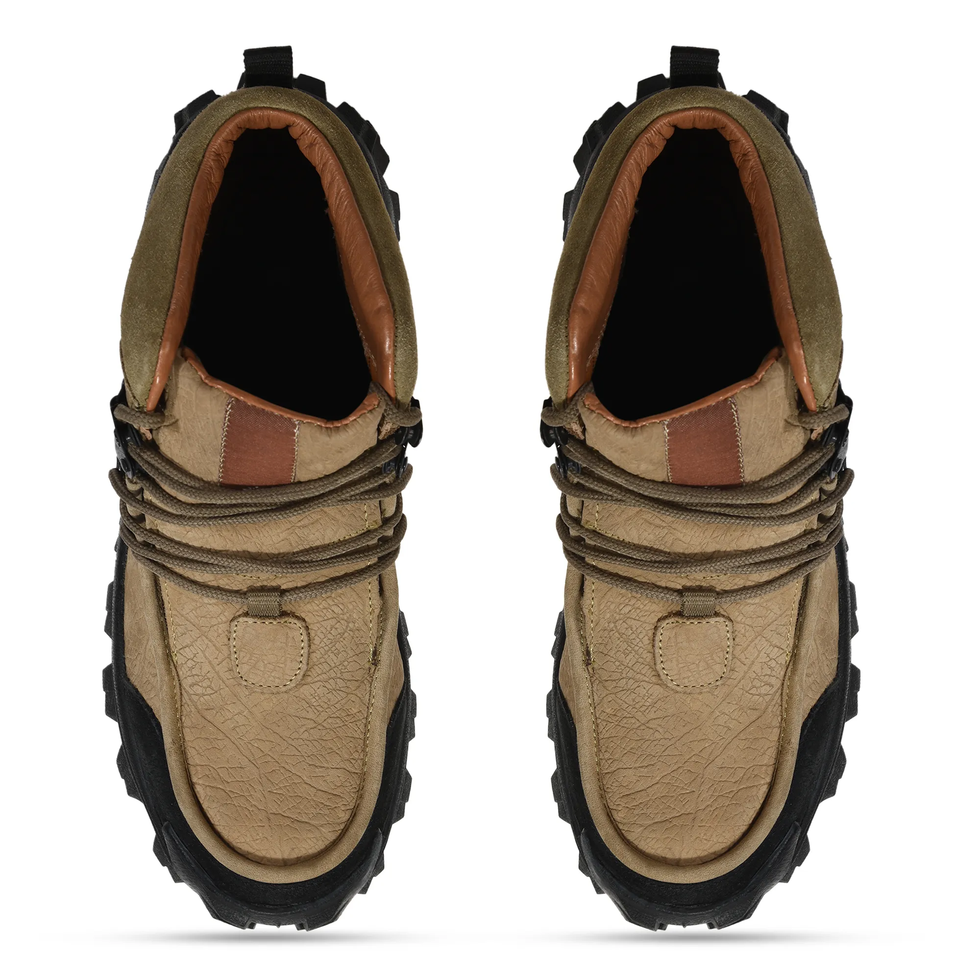 Woodland OLIVE GREEN trekking shoes - Thumbnail 5