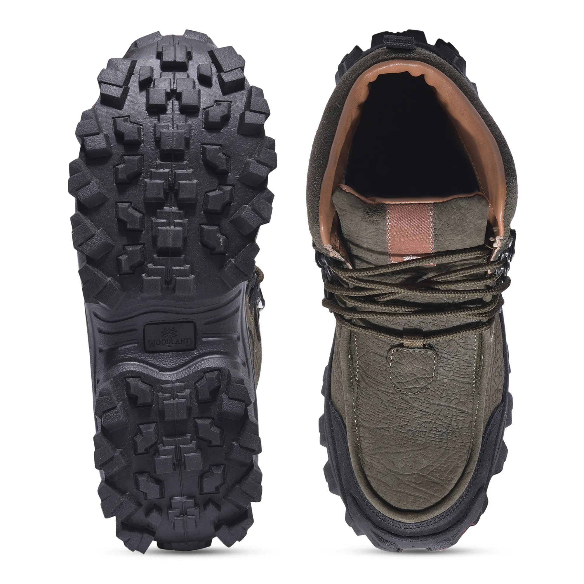 Woodland OLIVE GREEN trekking shoes - Thumbnail 9
