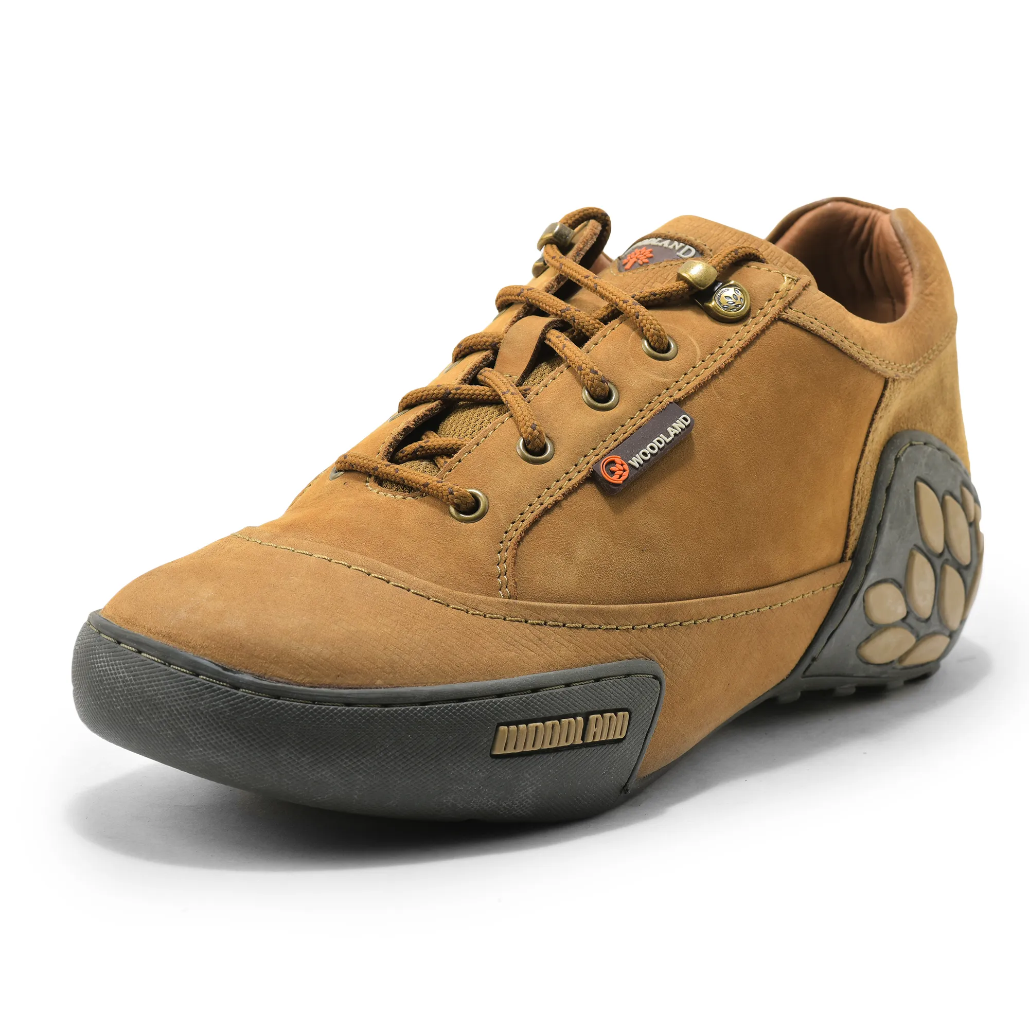 Men Camel Nubuck Adventure Lace-Up Casual Shoes
 - Thumbnail 11