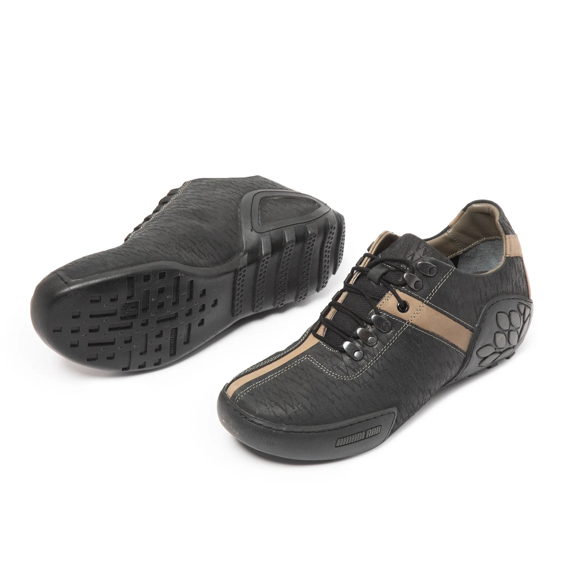 Woodland Black Casual Shoes - Thumbnail 10