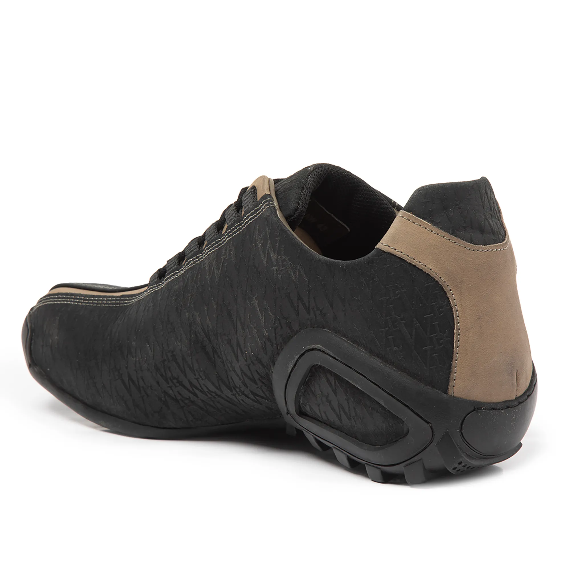 Woodland Black Casual Shoes - Thumbnail 11
