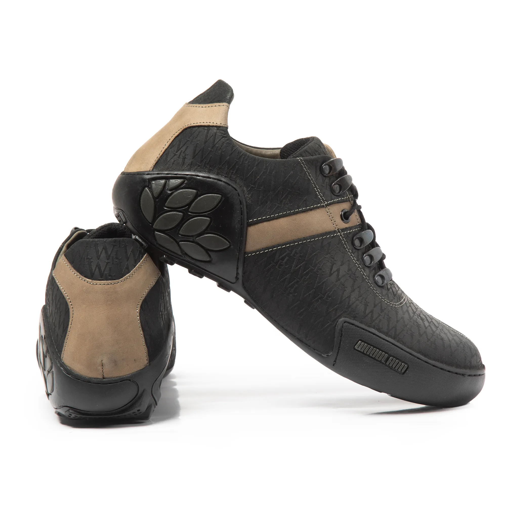 Woodland Black Casual Shoes - Thumbnail 14