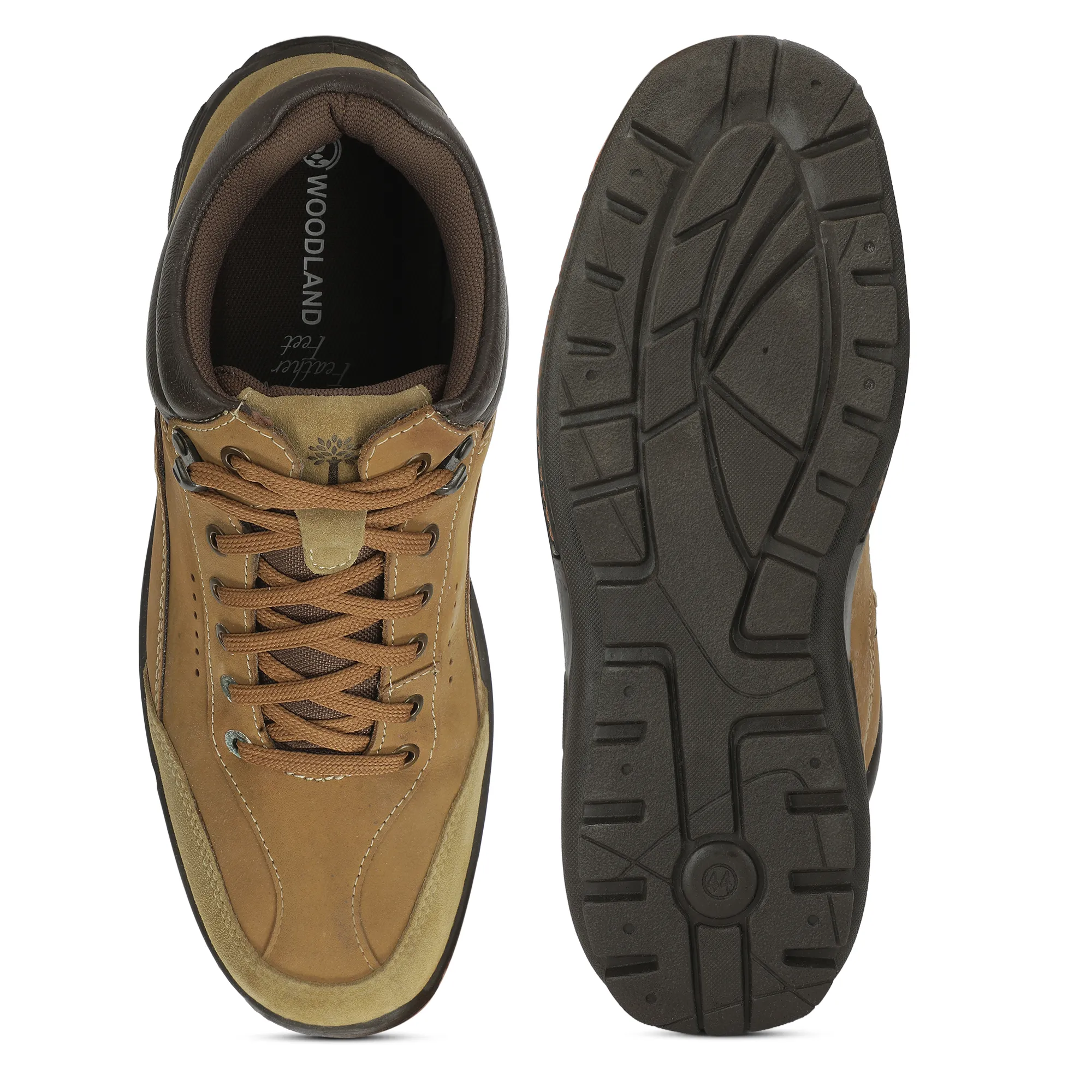 Camel Nubuk Boots For Men - Thumbnail 9