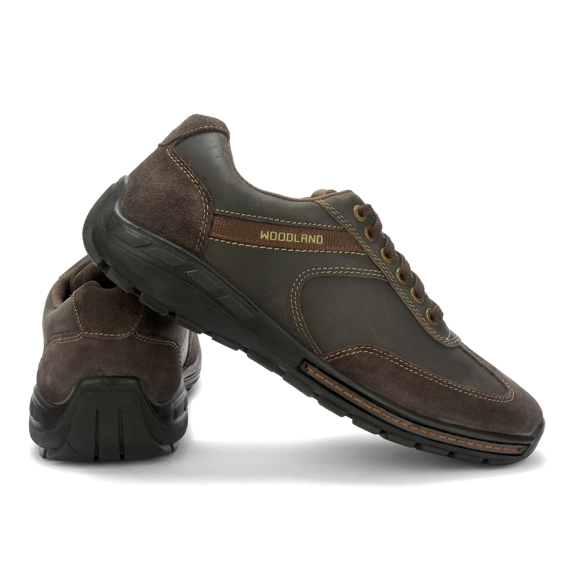 Nubuk Oily Buff Brown Lace Up Shoes - Thumbnail 10