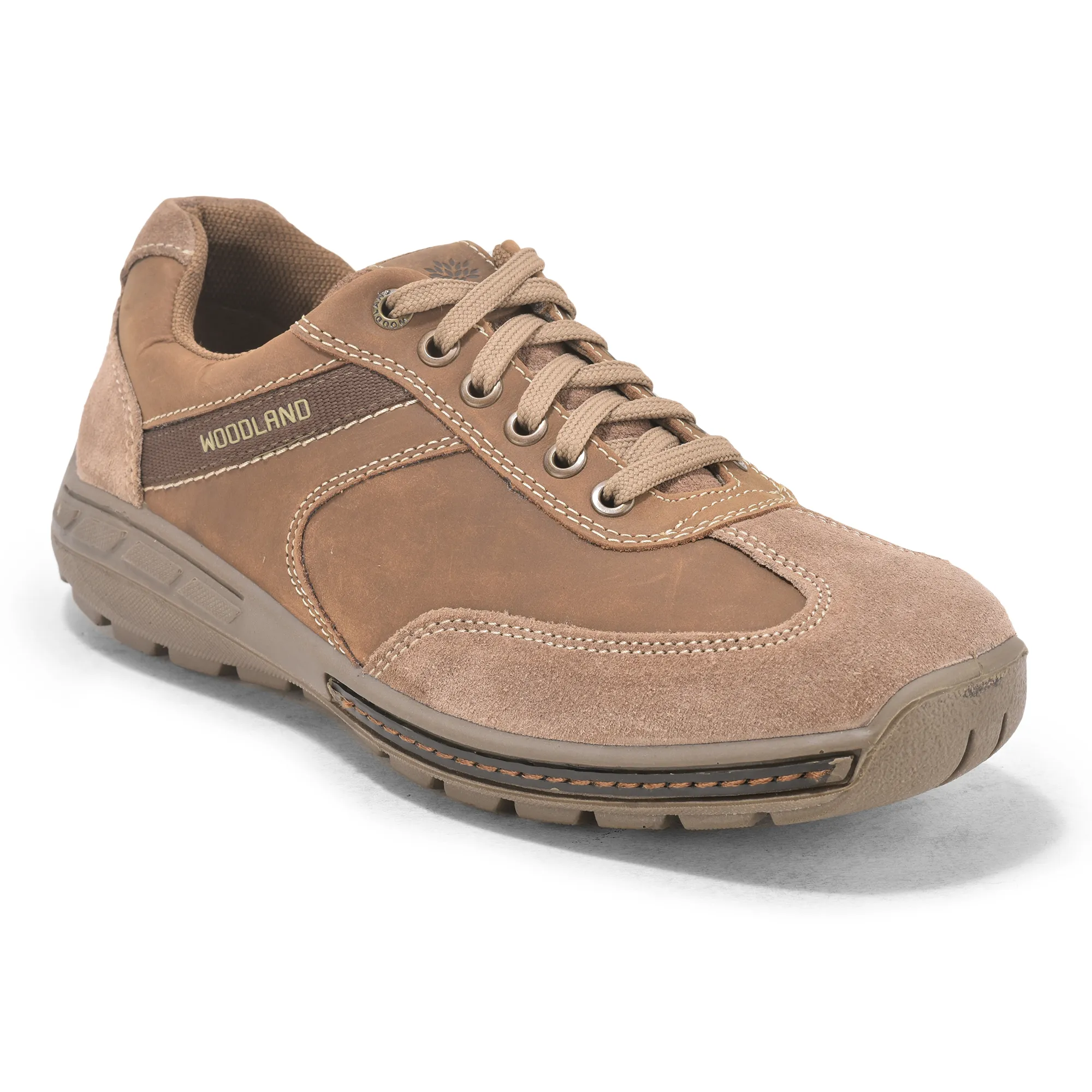 Nubuk Oily Buff Dubai Khaki Lace Up Shoes - Thumbnail 10