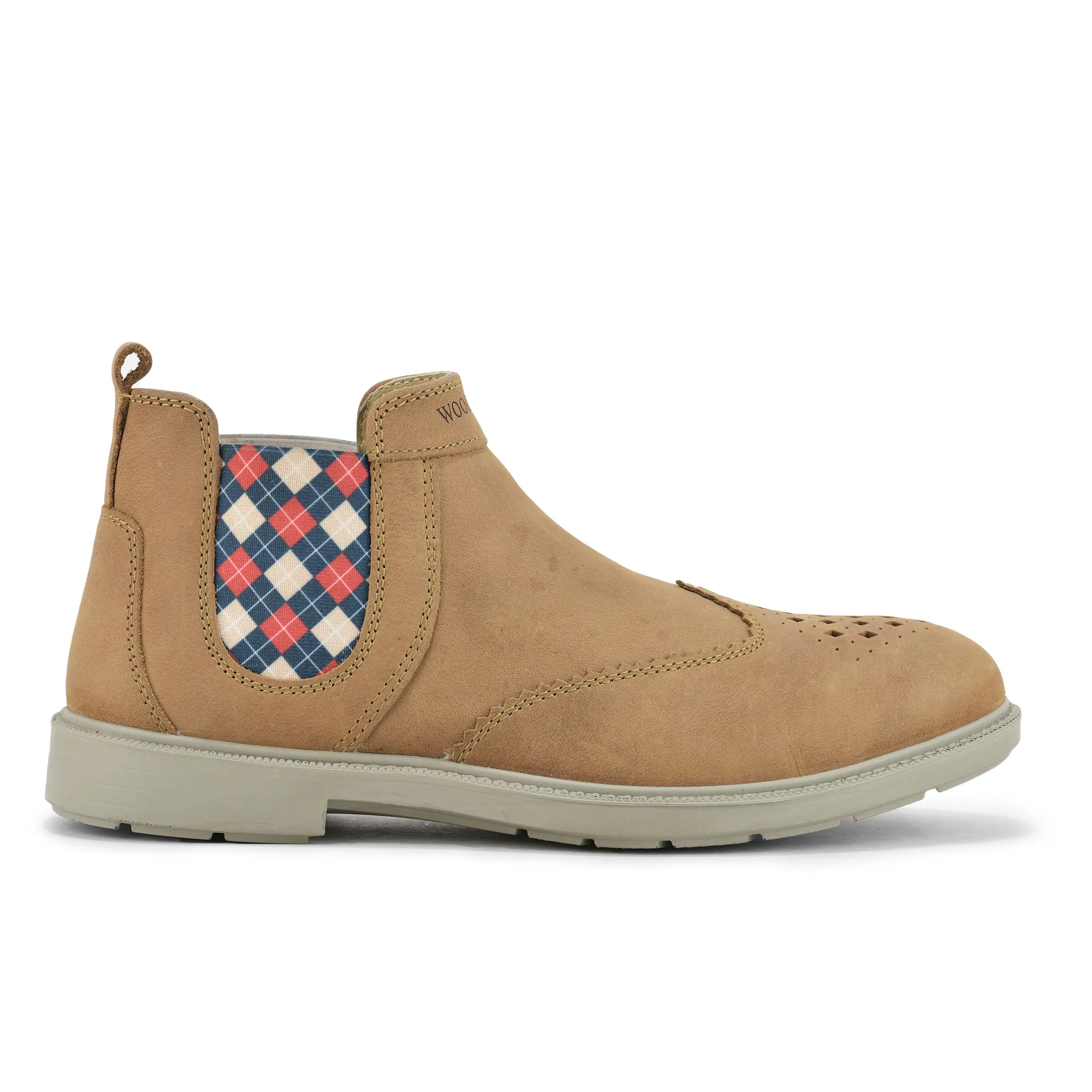 Woodland Men’s Camel Trend Nubuck Leather Boots

 - Thumbnail 2