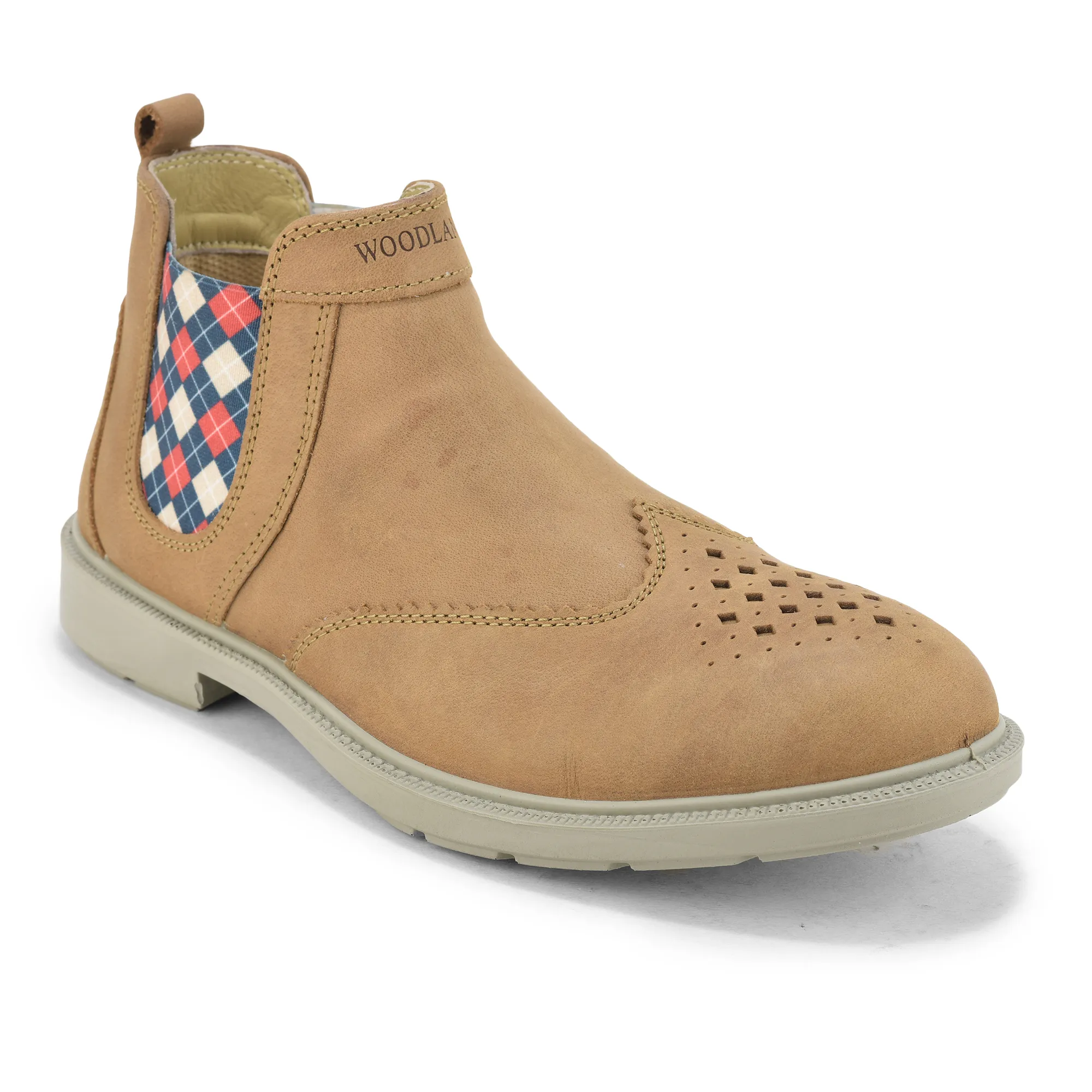 Woodland Men’s Camel Trend Nubuck Leather Boots

 - Thumbnail 3