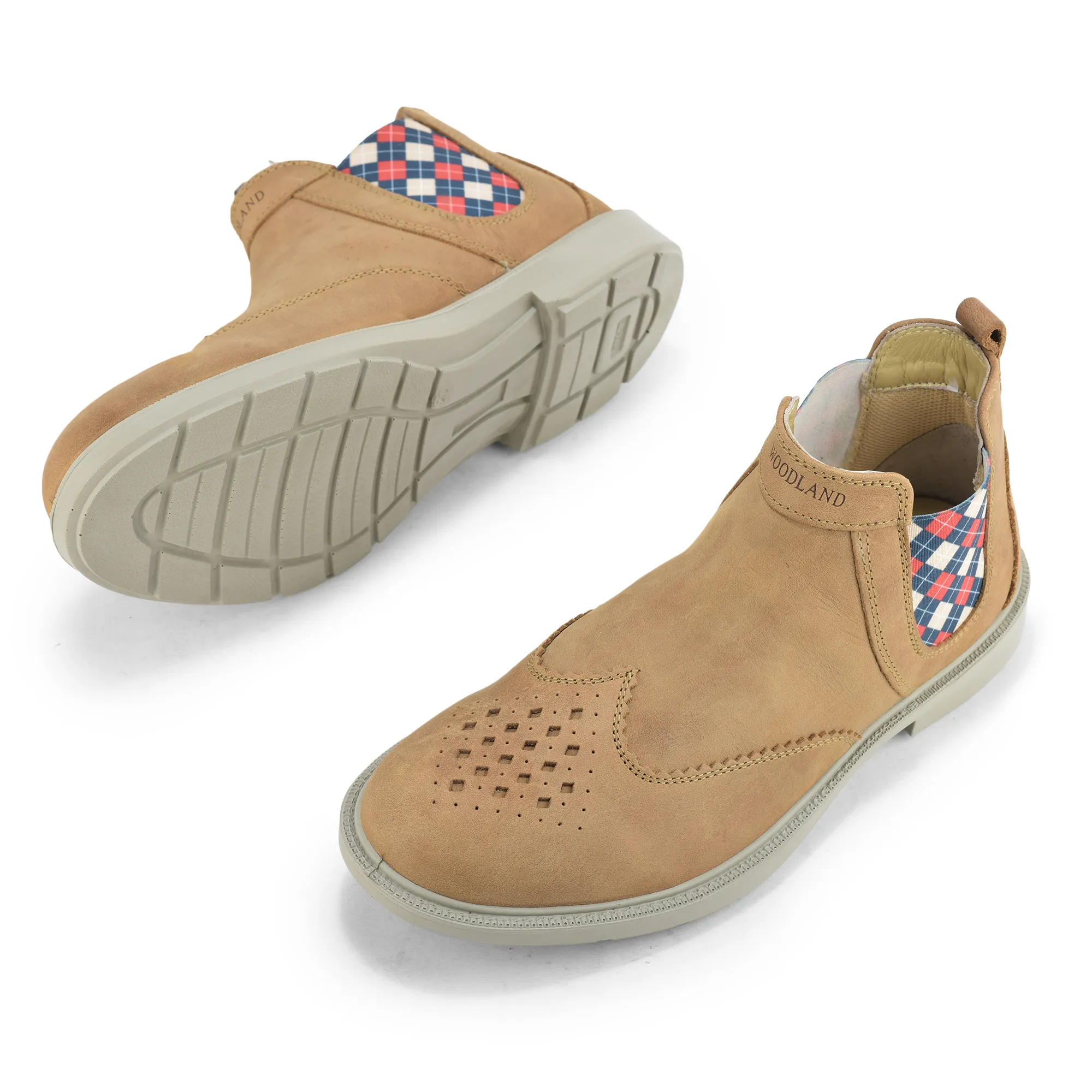 Woodland Men’s Camel Trend Nubuck Leather Boots

 - Thumbnail 6