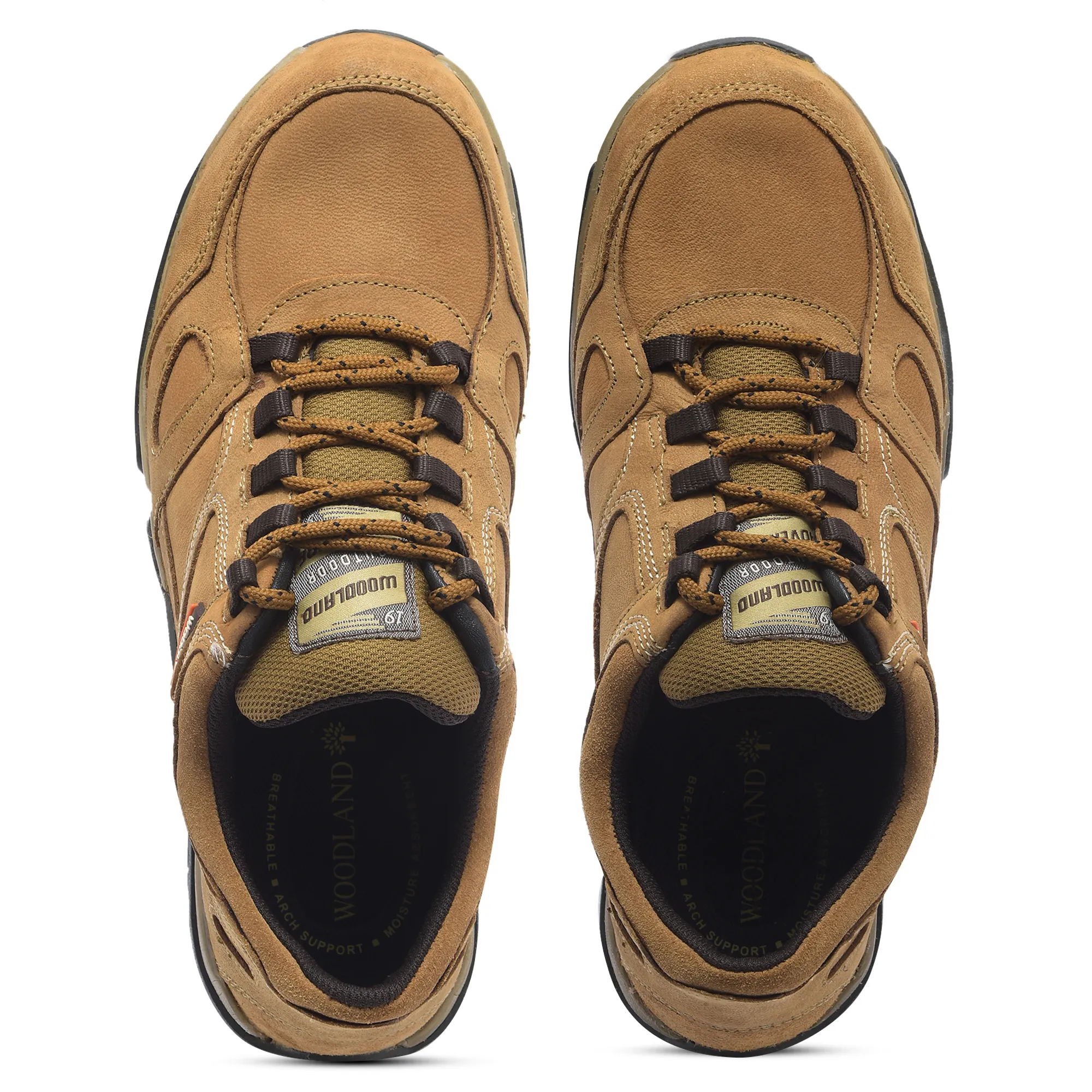 Woodland Camel Men Casual Lace-up Shoes - Thumbnail 4