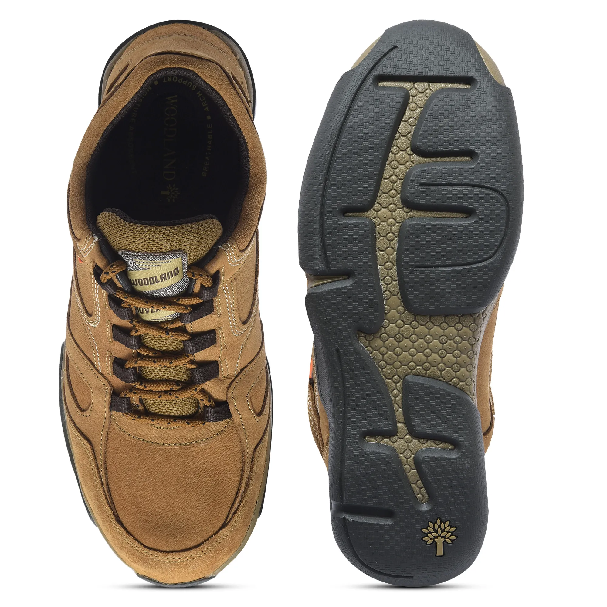 Woodland Camel Men Casual Lace-up Shoes - Thumbnail 8