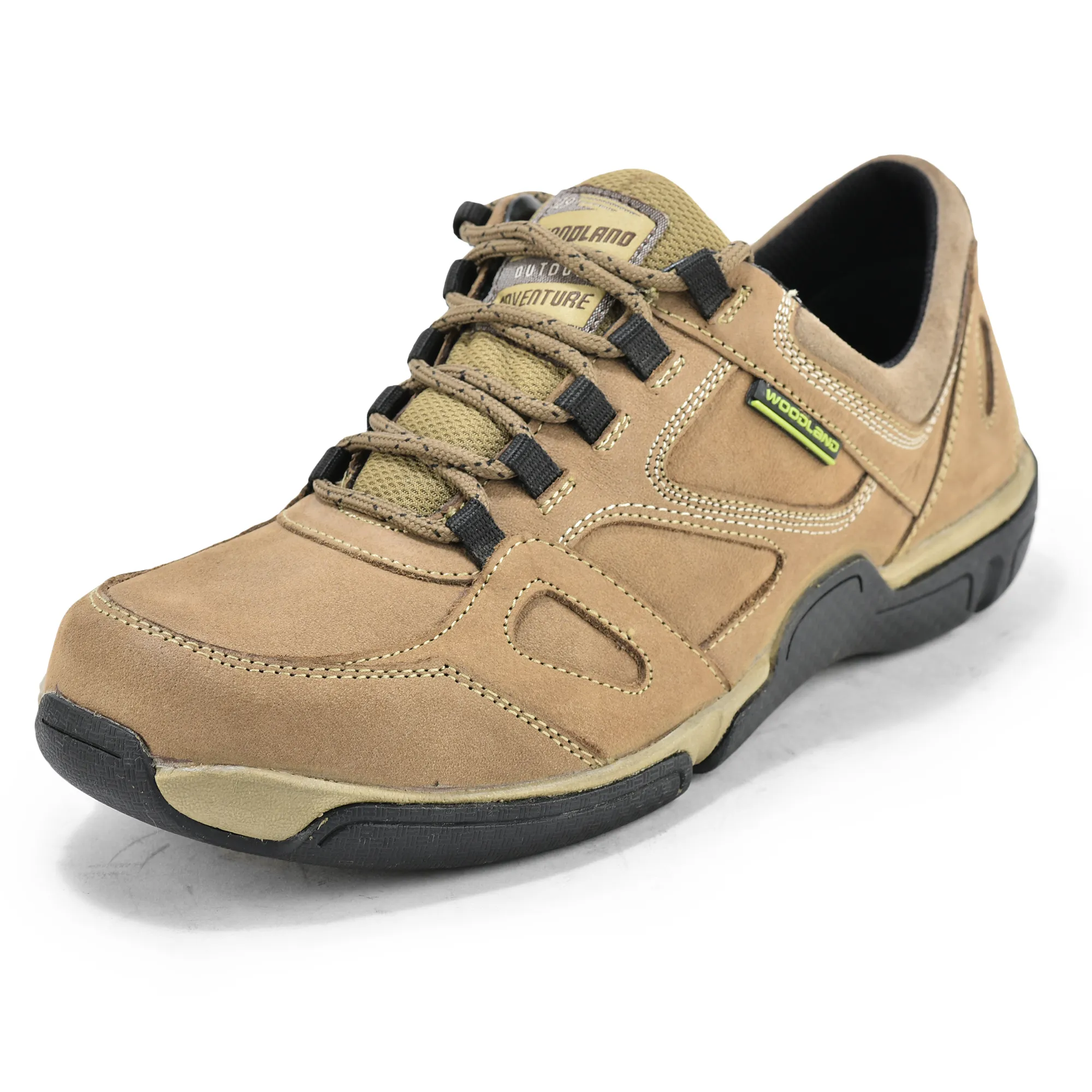 Woodland Dubai Khaki Men Casual Lace-up Shoes - Thumbnail 11