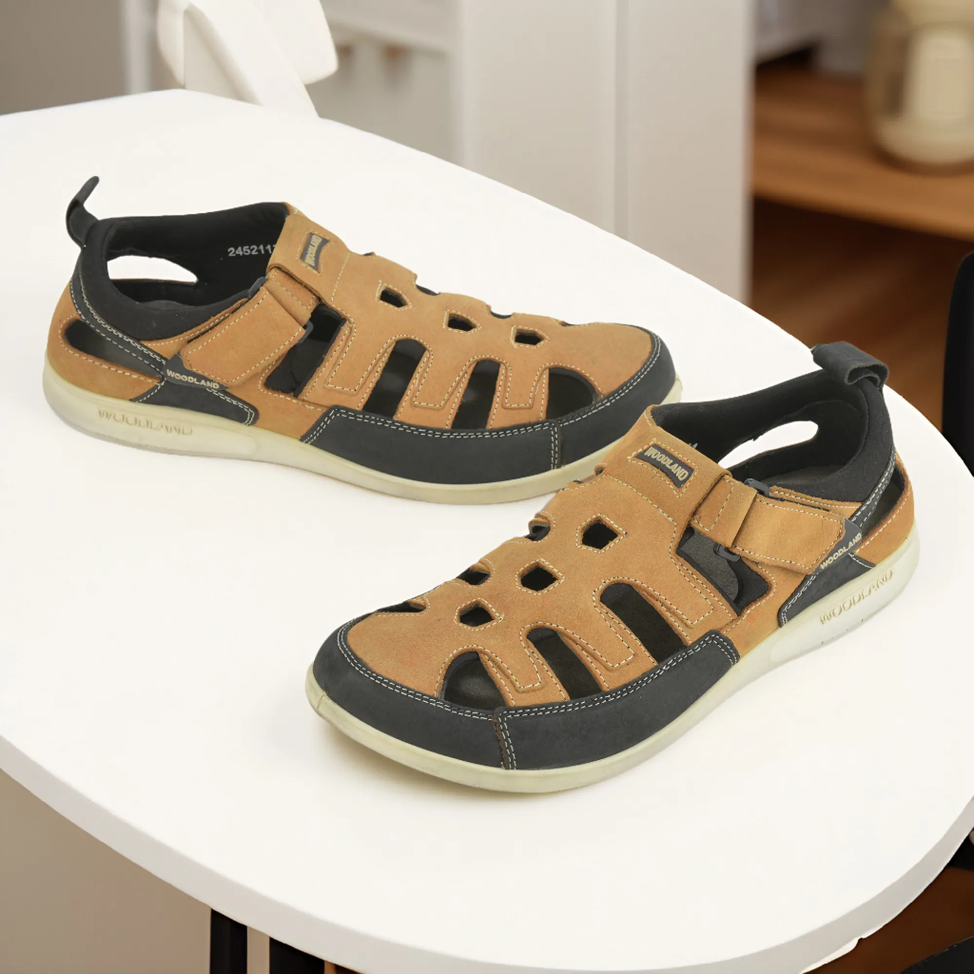 woodland-camel-comfort-floaters-3