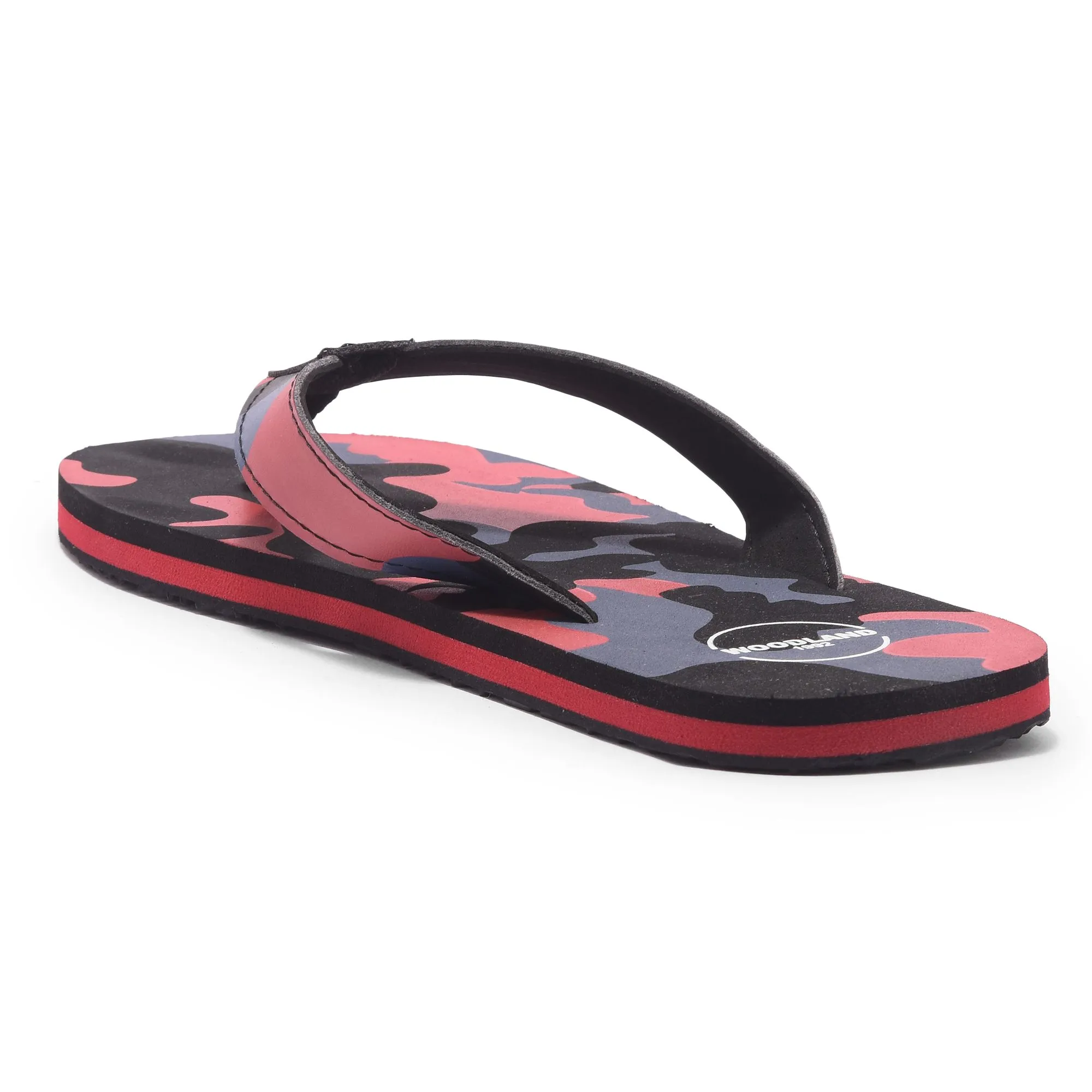 Navy/red flip-flop for men - Thumbnail 5