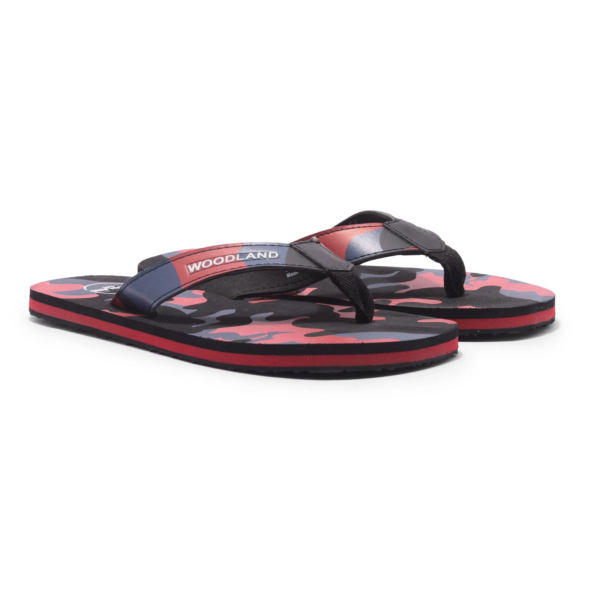Navy/red flip-flop for men - Thumbnail 6