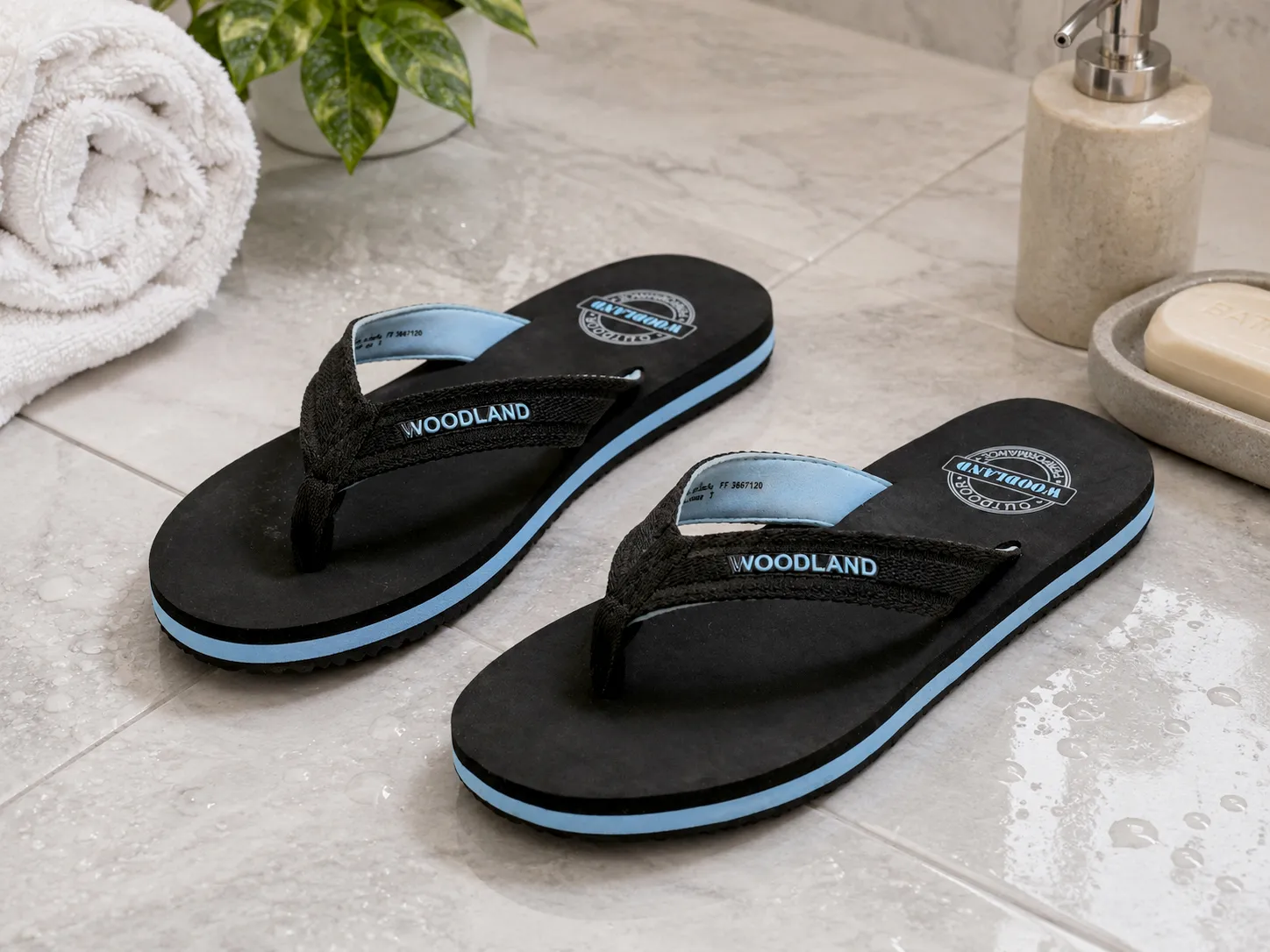 black-lblue-flip-flop-for-men