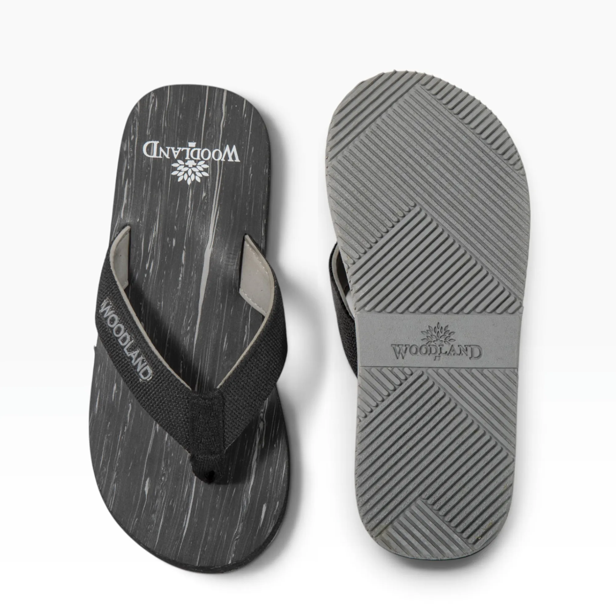 Black/Grey Flip-flop for men - Thumbnail 8
