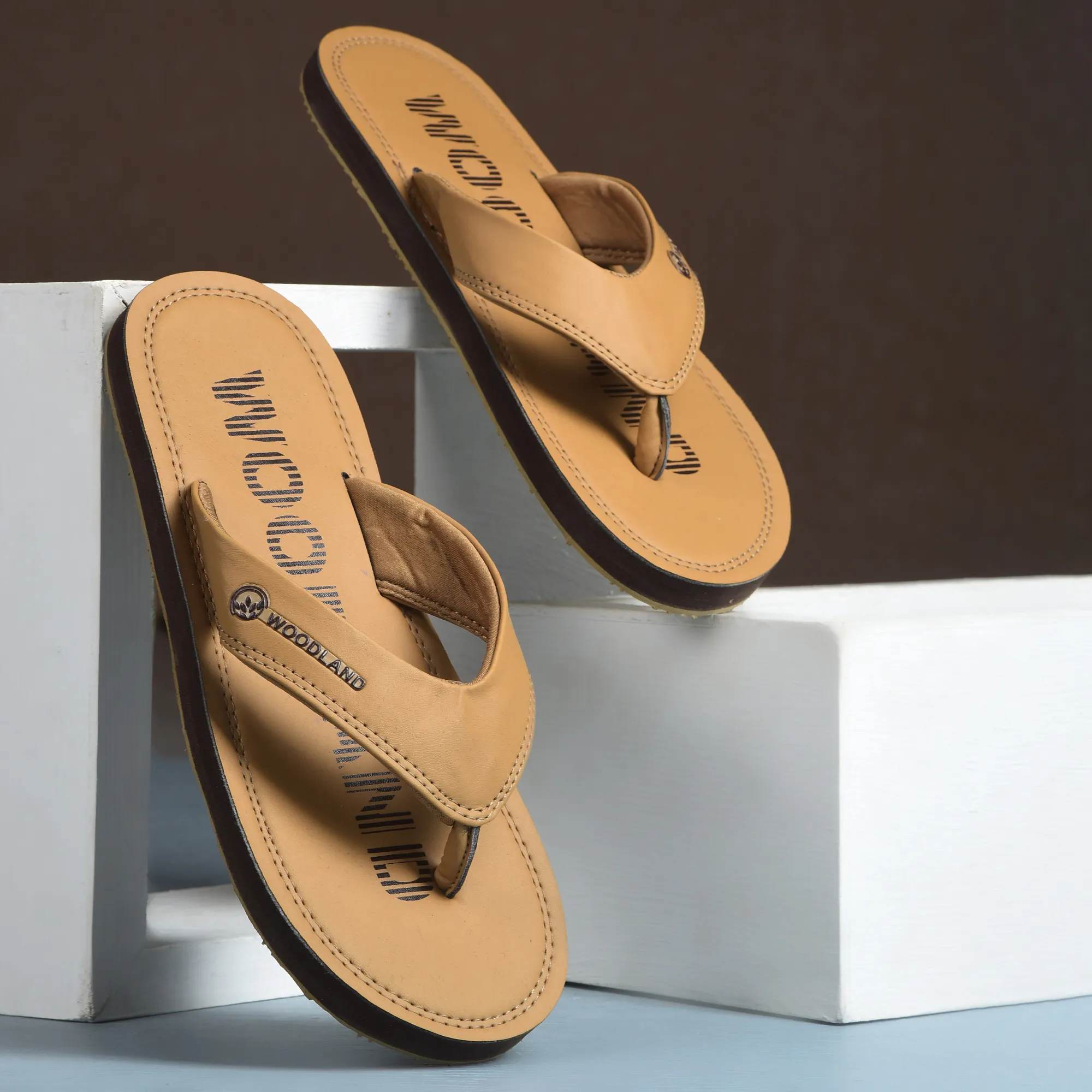 Camel Flip-flop for men - Thumbnail 9