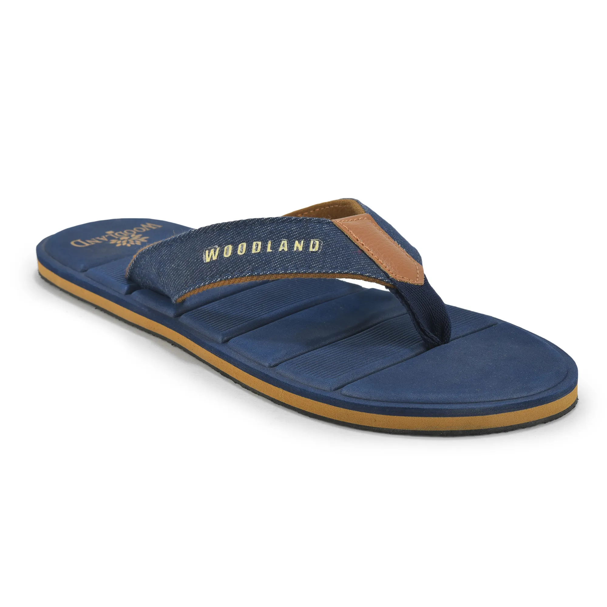 Navy slipper for men - Thumbnail 3