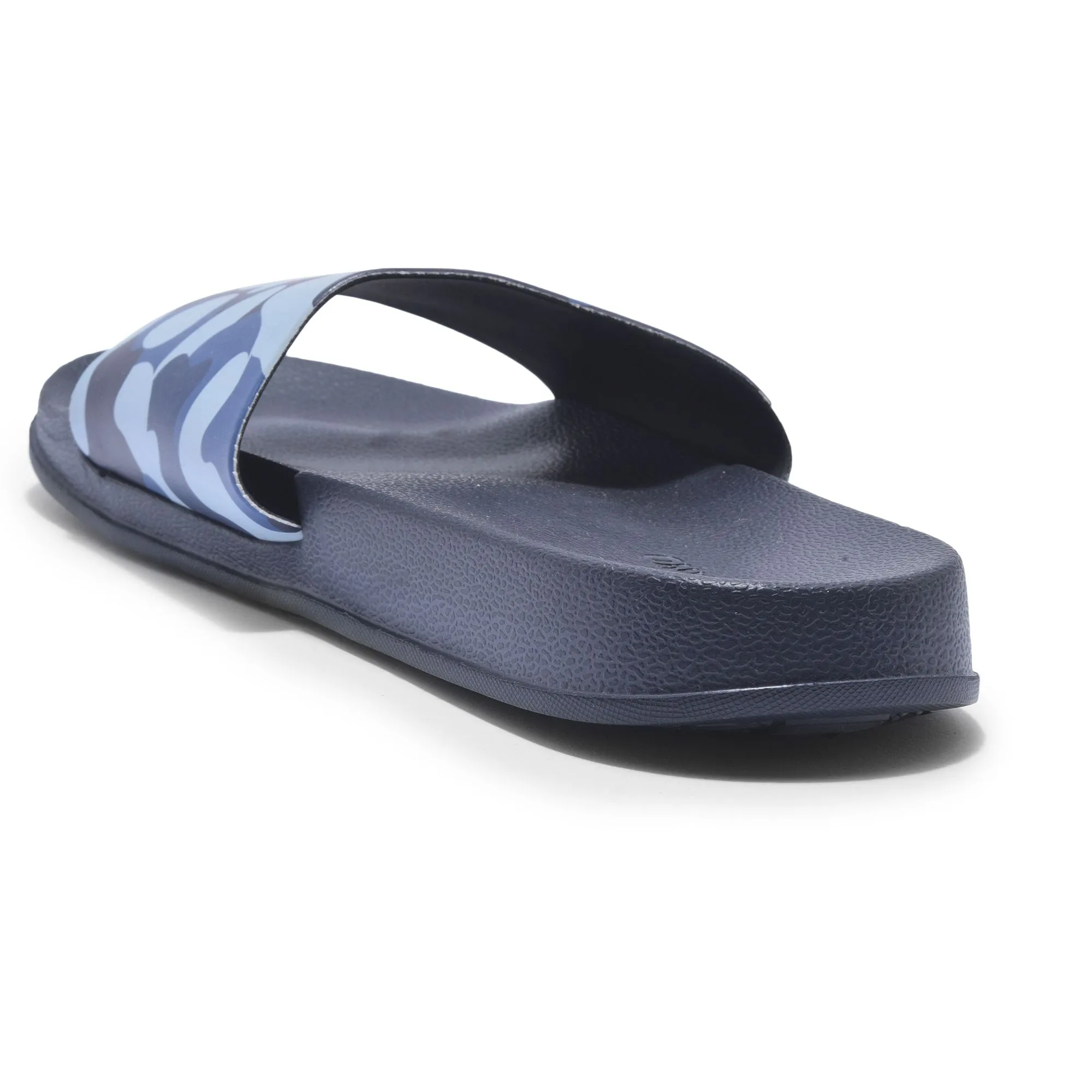 Navy Slider slippers for men - Thumbnail 5