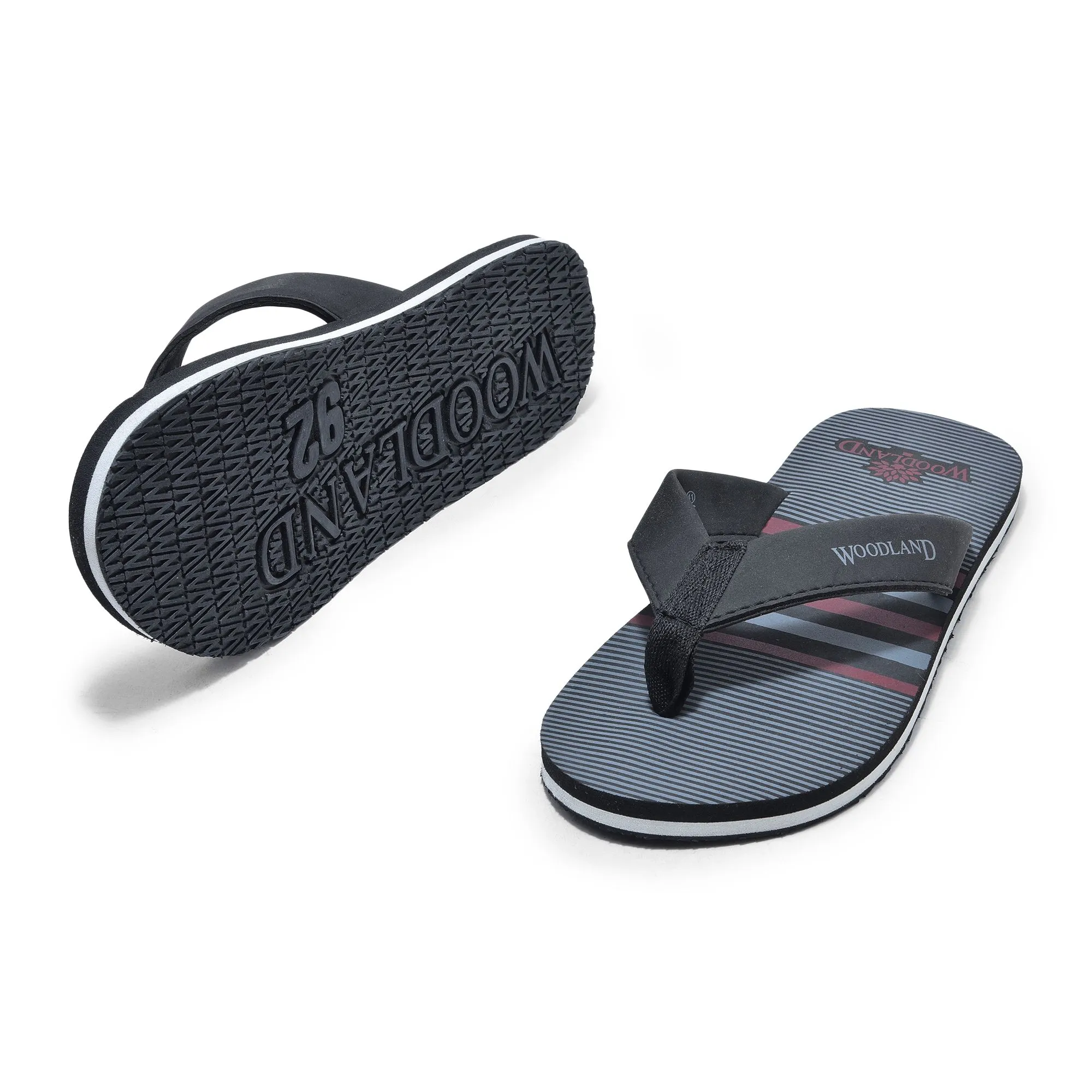Black slipper for men - Thumbnail 4
