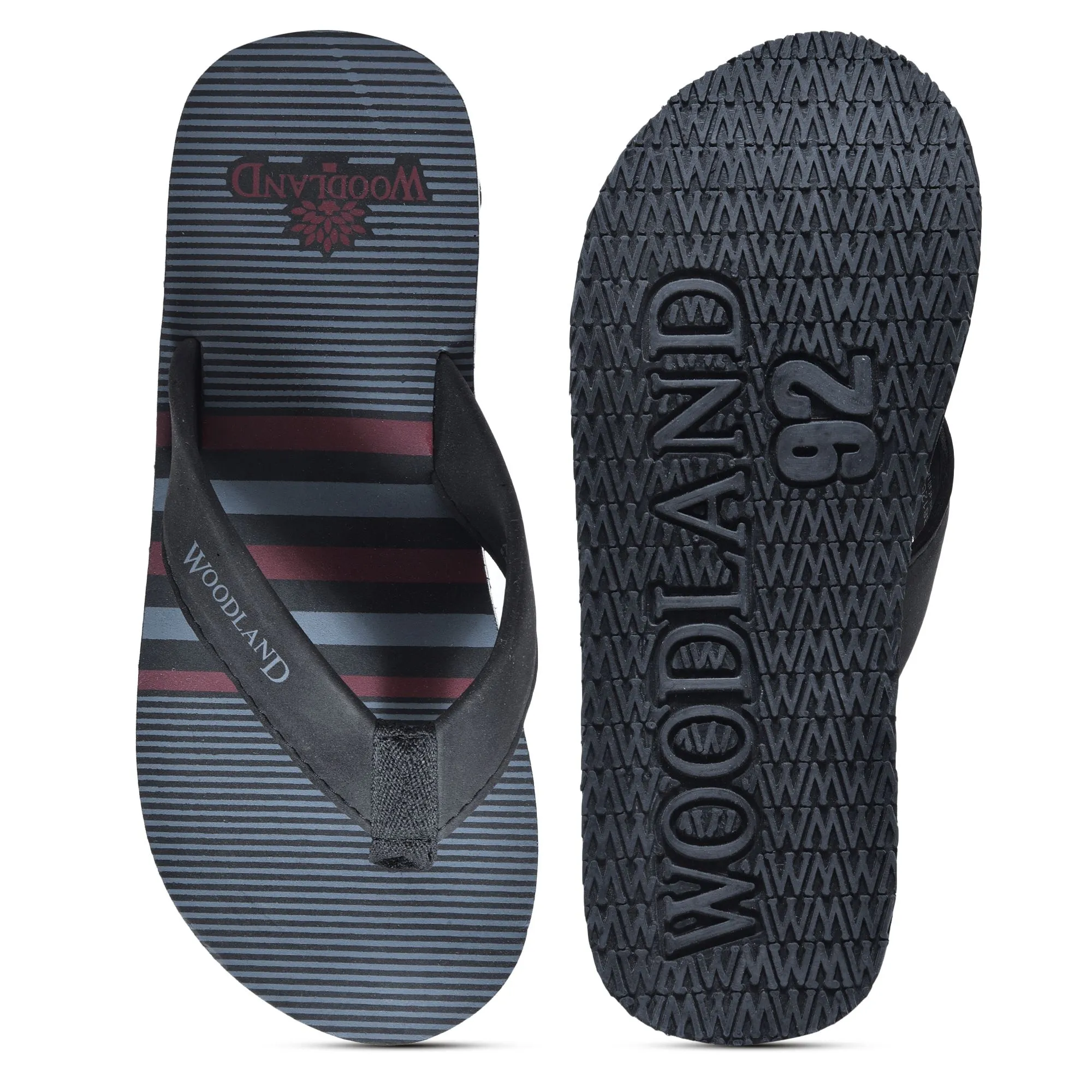 Black slipper for men - Thumbnail 8