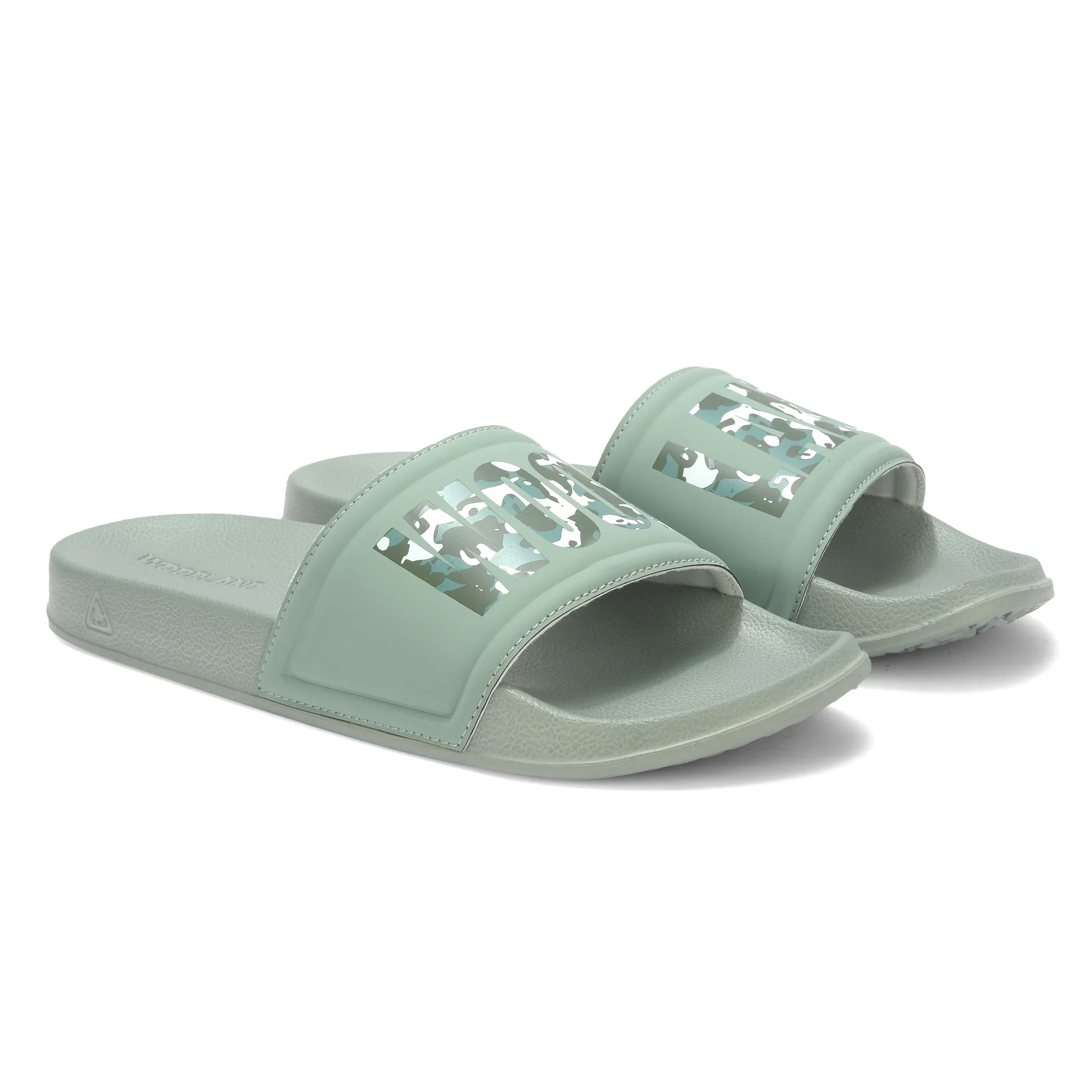 Sage Green Slide Sandal For Men - Thumbnail 8