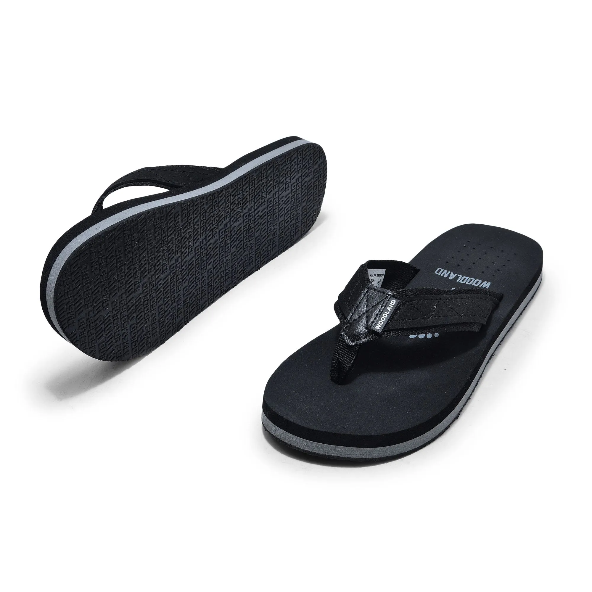 Black slipper for men - Thumbnail 4