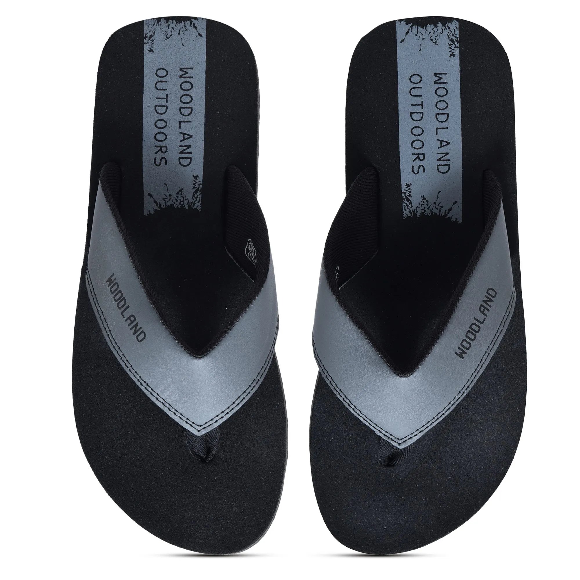 Black slipper for men - Thumbnail 3