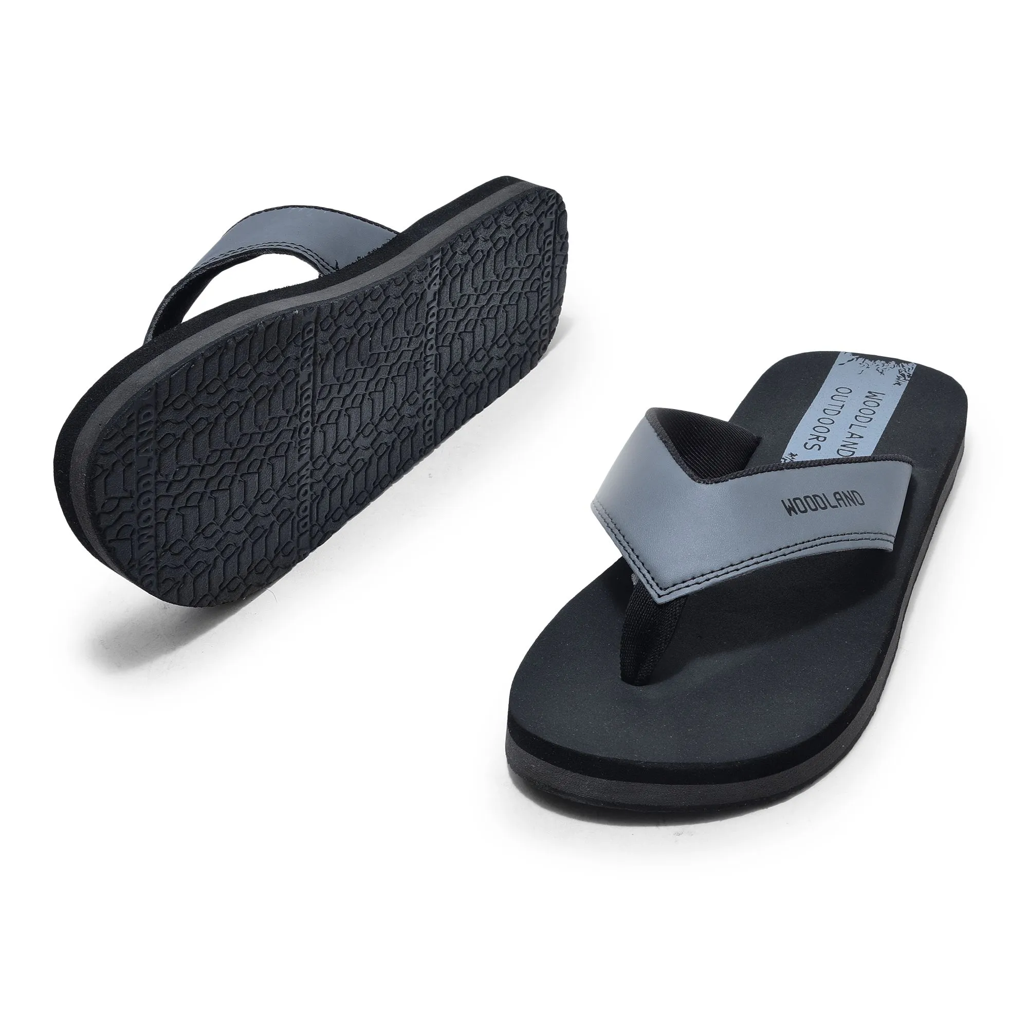 Black slipper for men - Thumbnail 4
