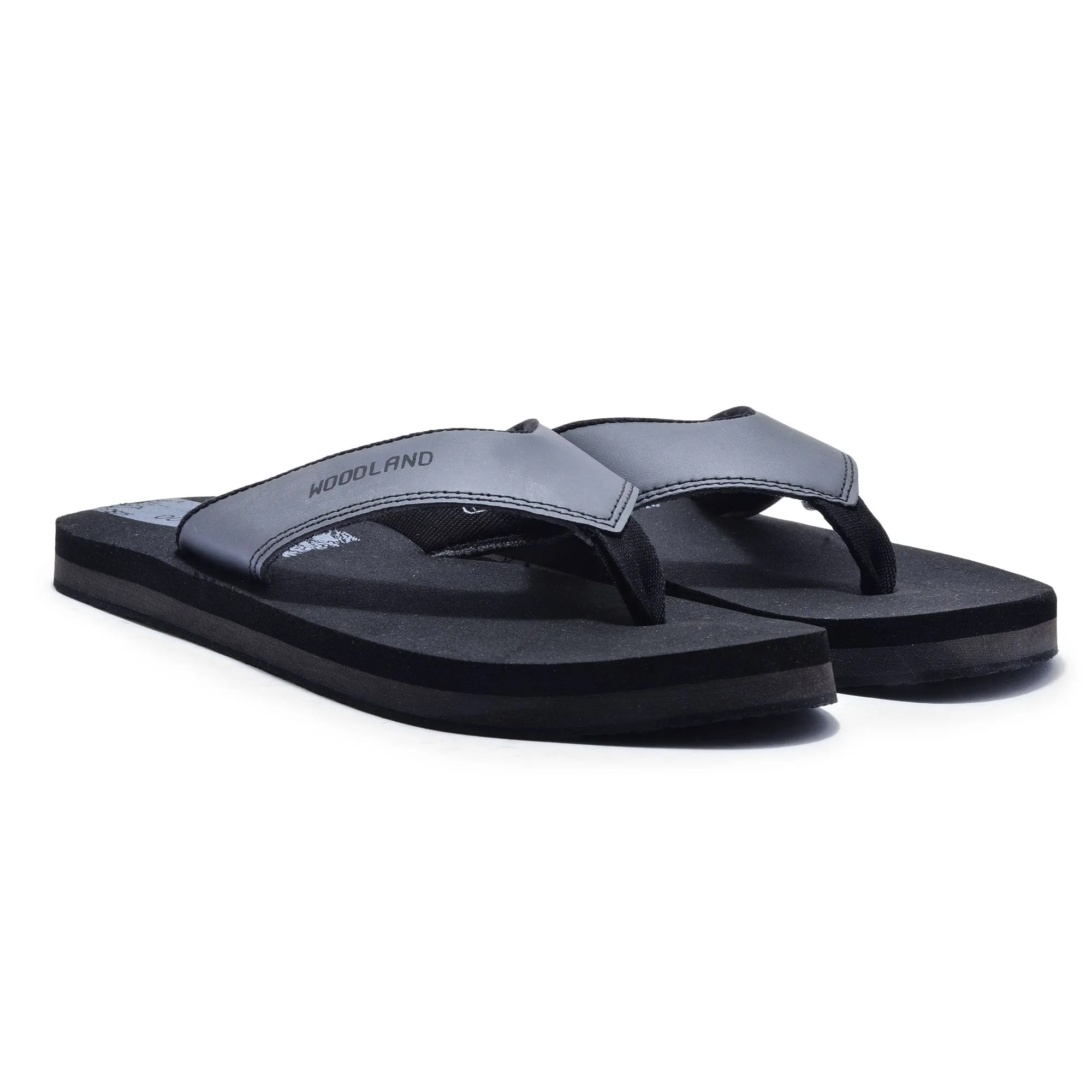 Black slipper for men - Thumbnail 6