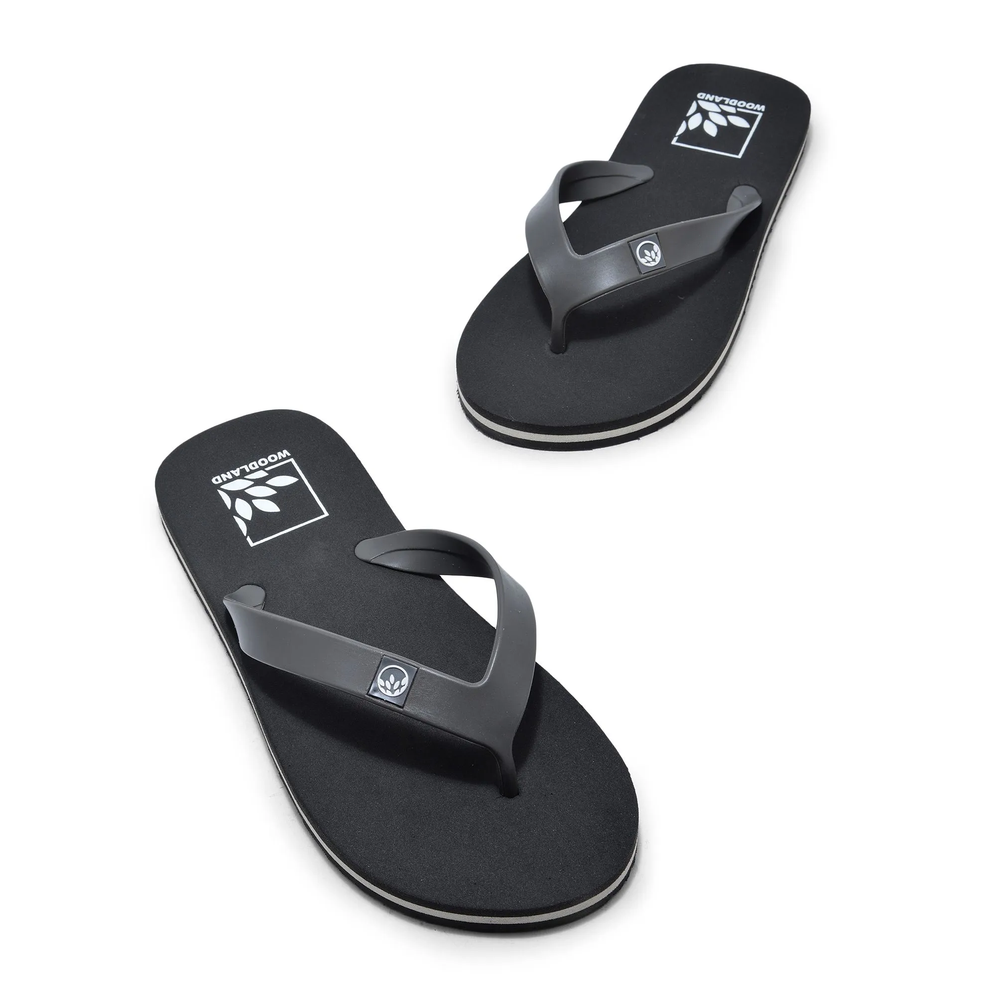 Black slipper for men - Thumbnail 2