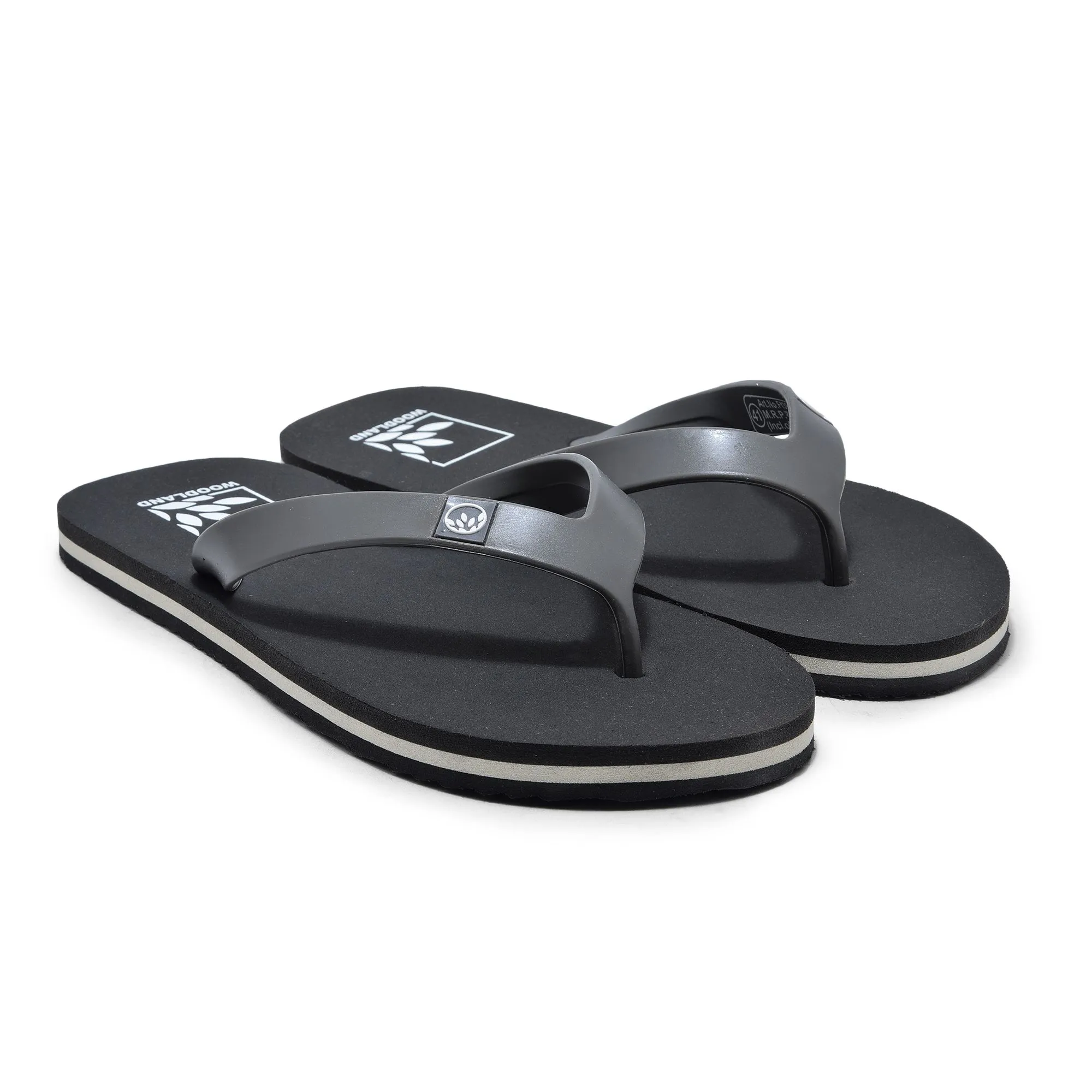Black slipper for men - Thumbnail 6