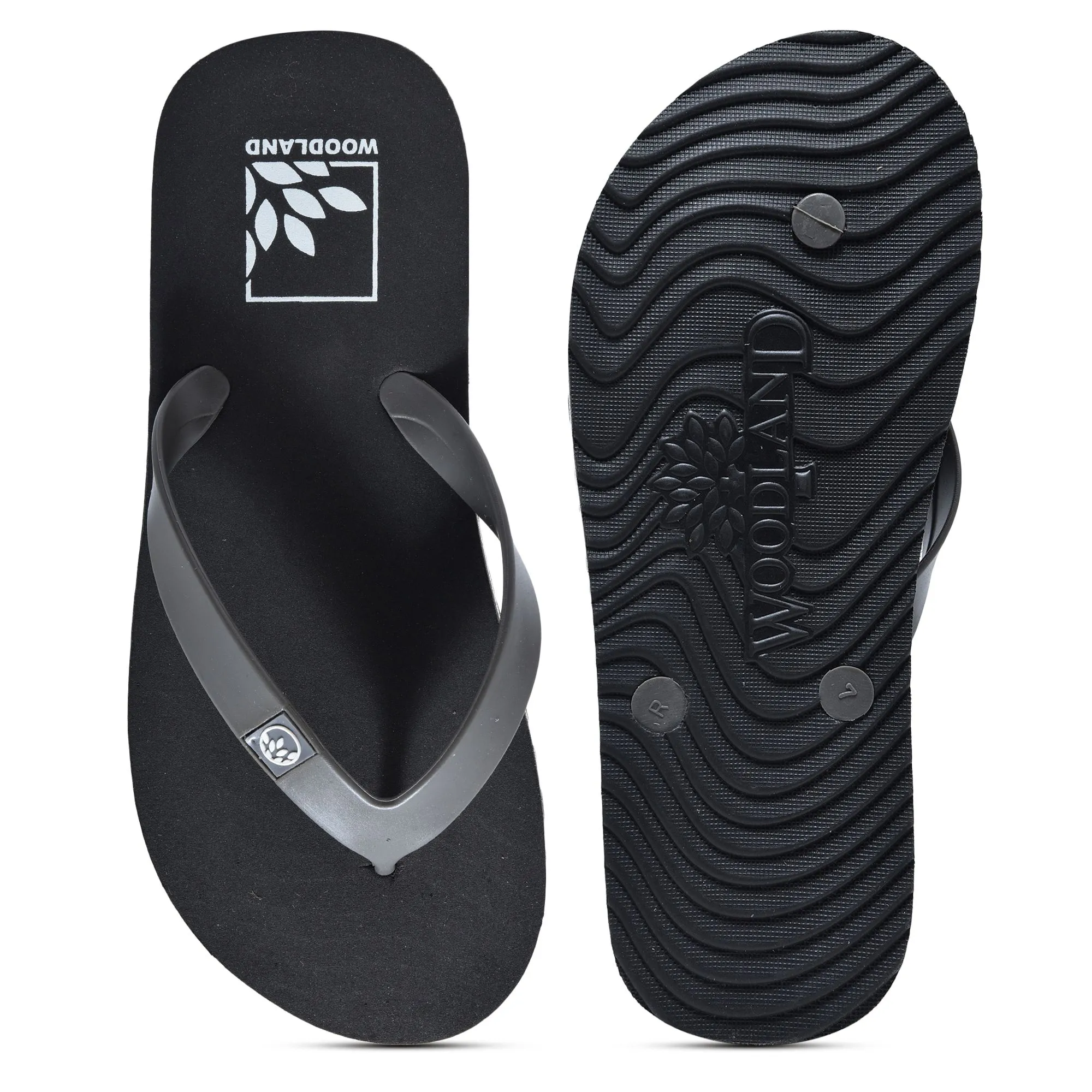 Black slipper for men - Thumbnail 8