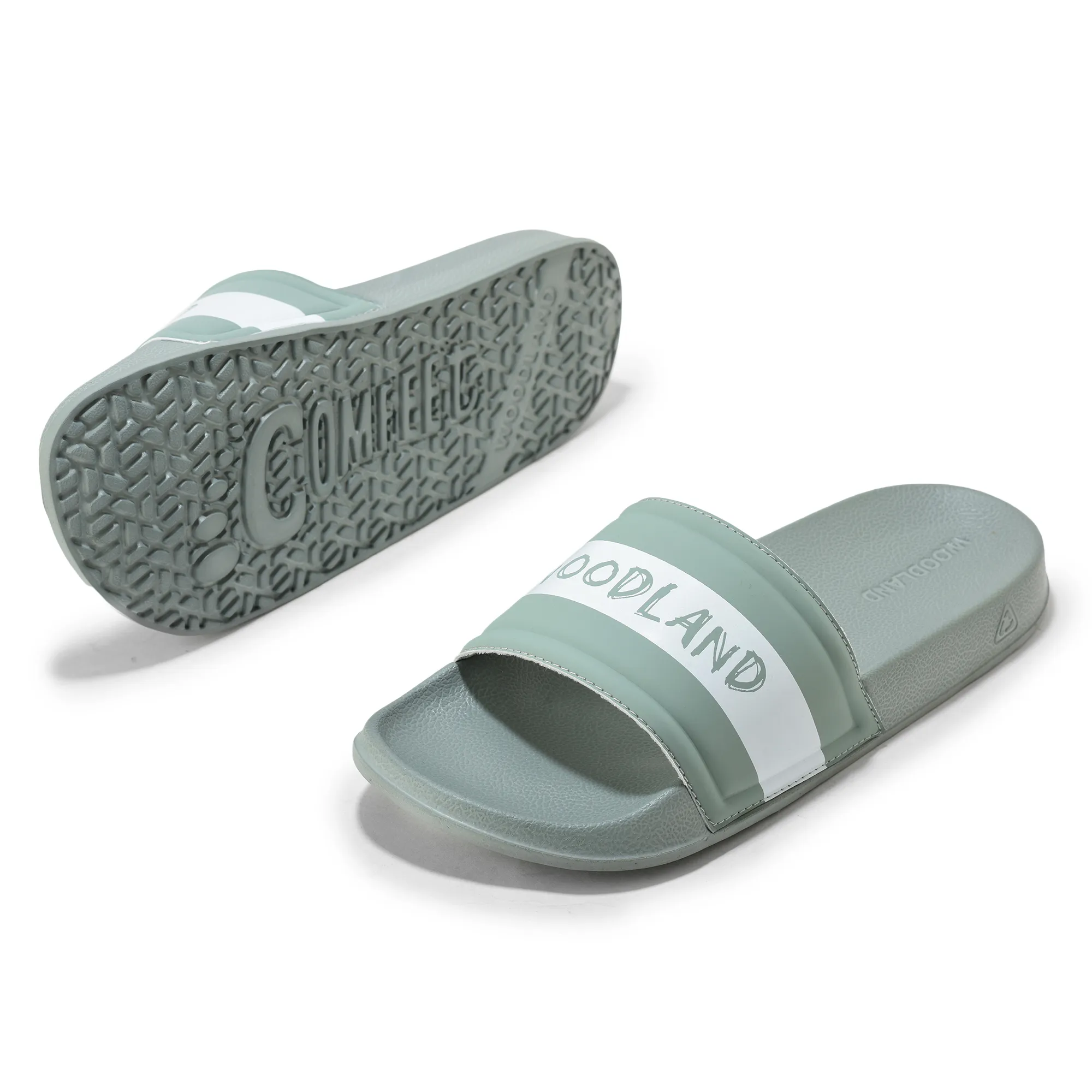 Sage Green Slider slippers for men - Thumbnail 6