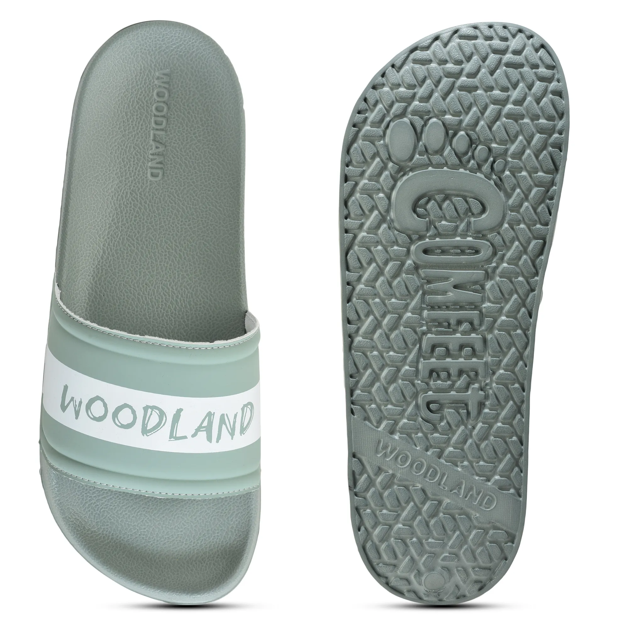 Sage Green Slider slippers for men - Thumbnail 9
