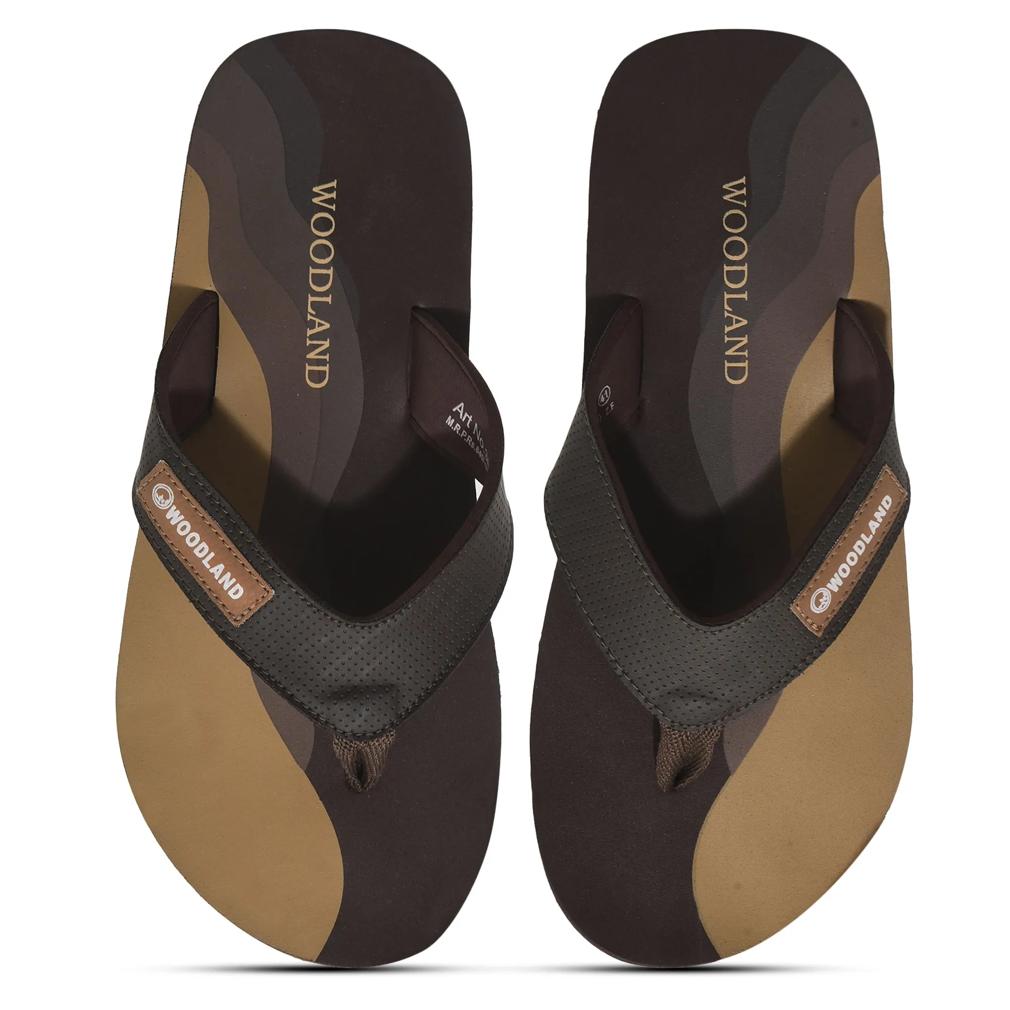Dbrown flip-flop for men - Thumbnail 3