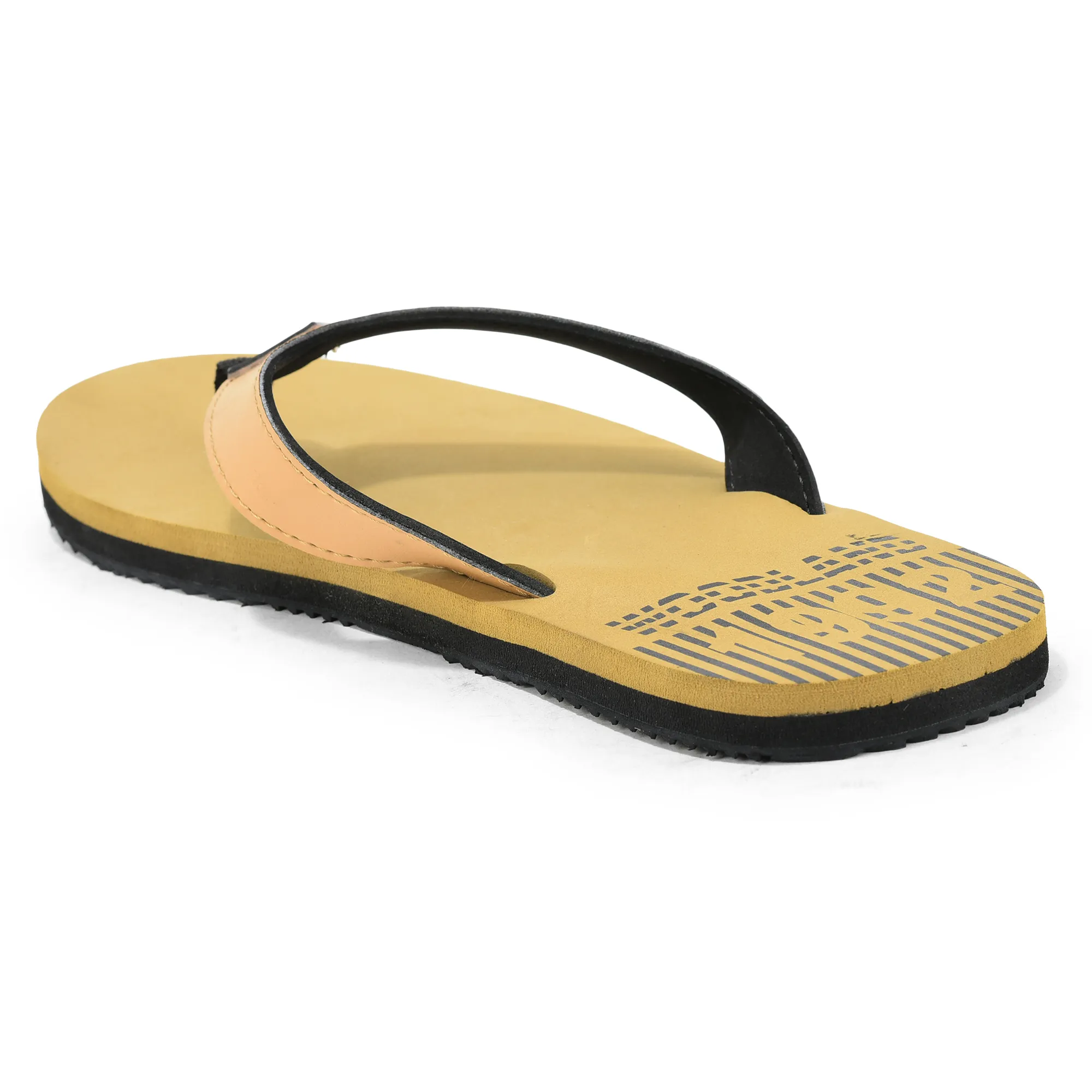 Woodland Lightweight Camel Flip-Flops for Men - Thumbnail 6