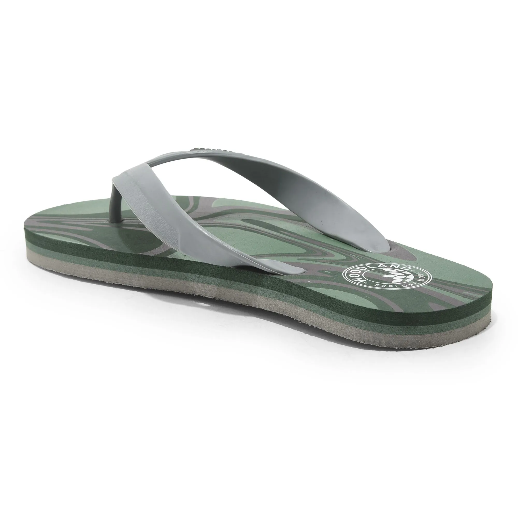 Olive Slide sandal for men - Thumbnail 5