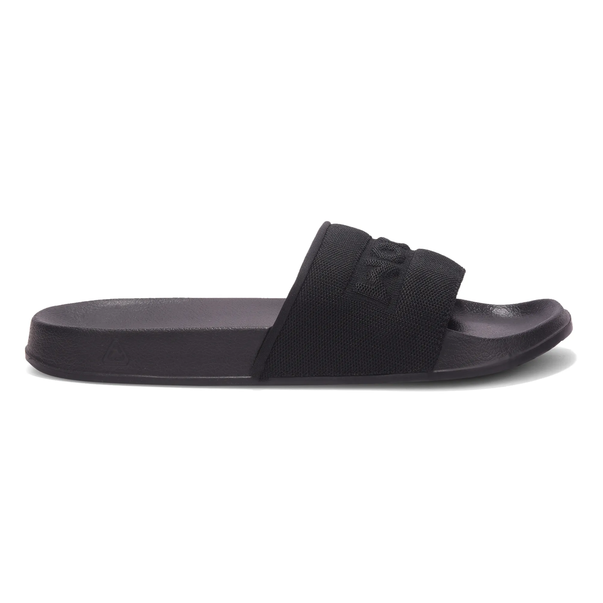 Black Slipper Flip Flops For Men - Thumbnail 2