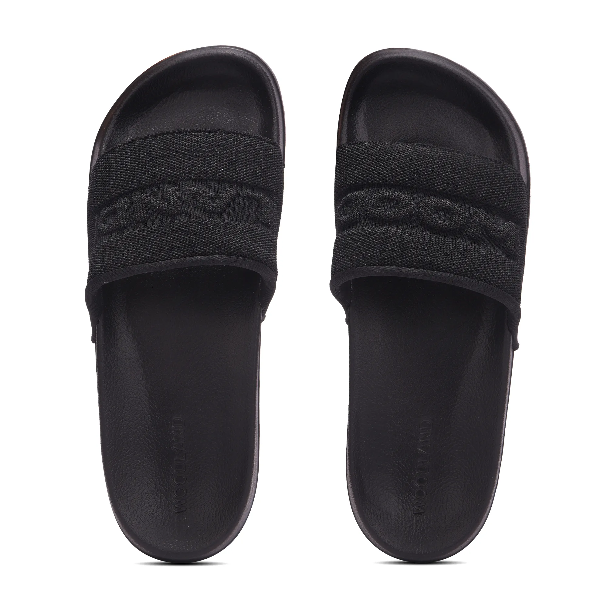 Black Slipper Flip Flops For Men - Thumbnail 5
