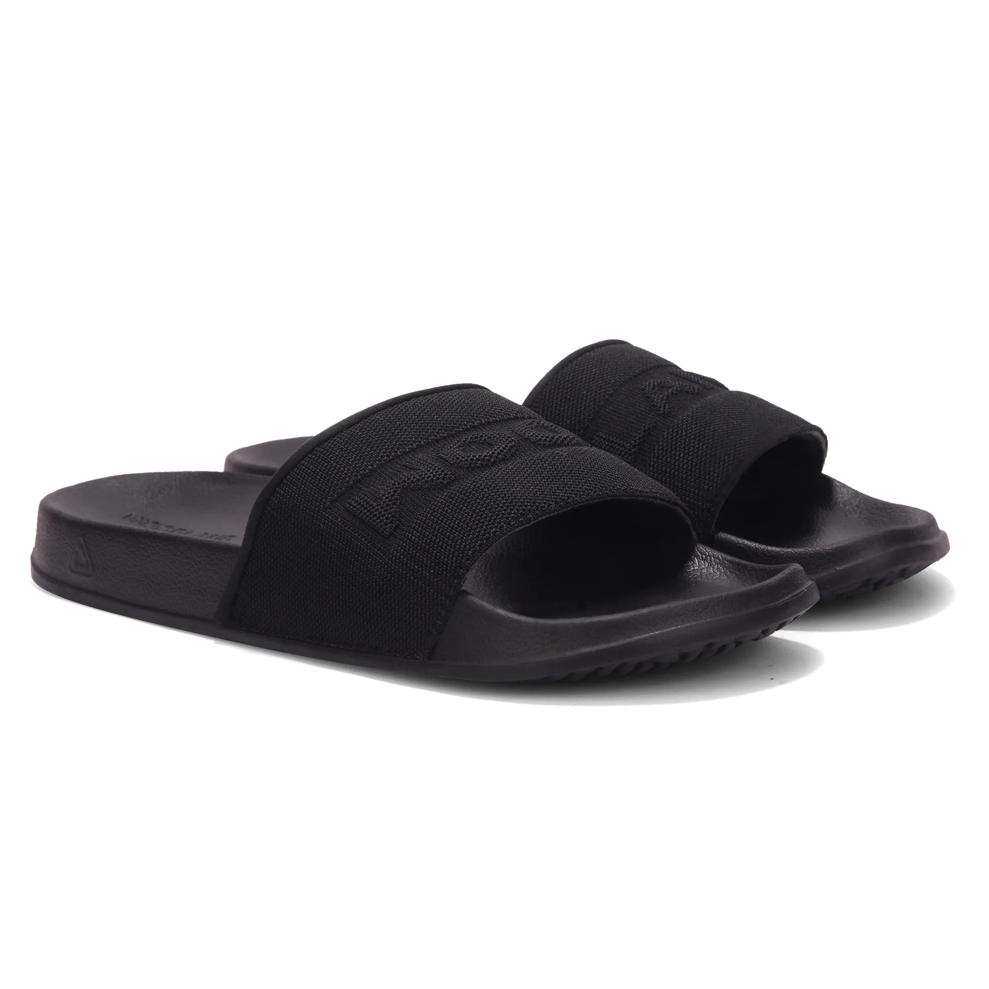 Black Slipper Flip Flops For Men - Thumbnail 8
