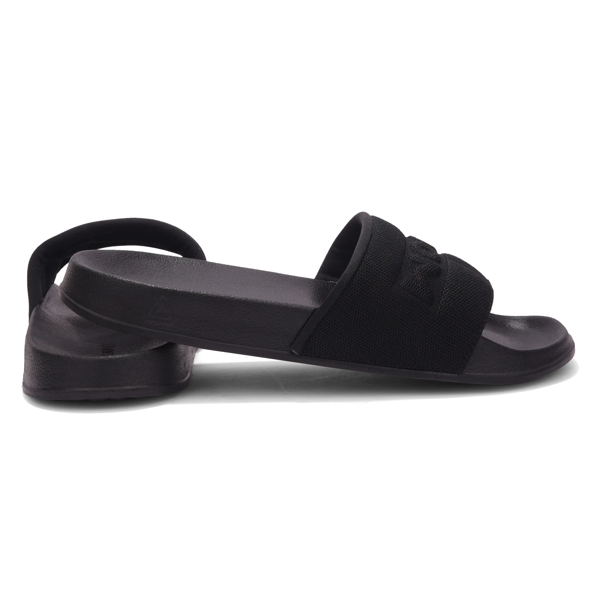Black Slipper Flip Flops For Men - Thumbnail 10