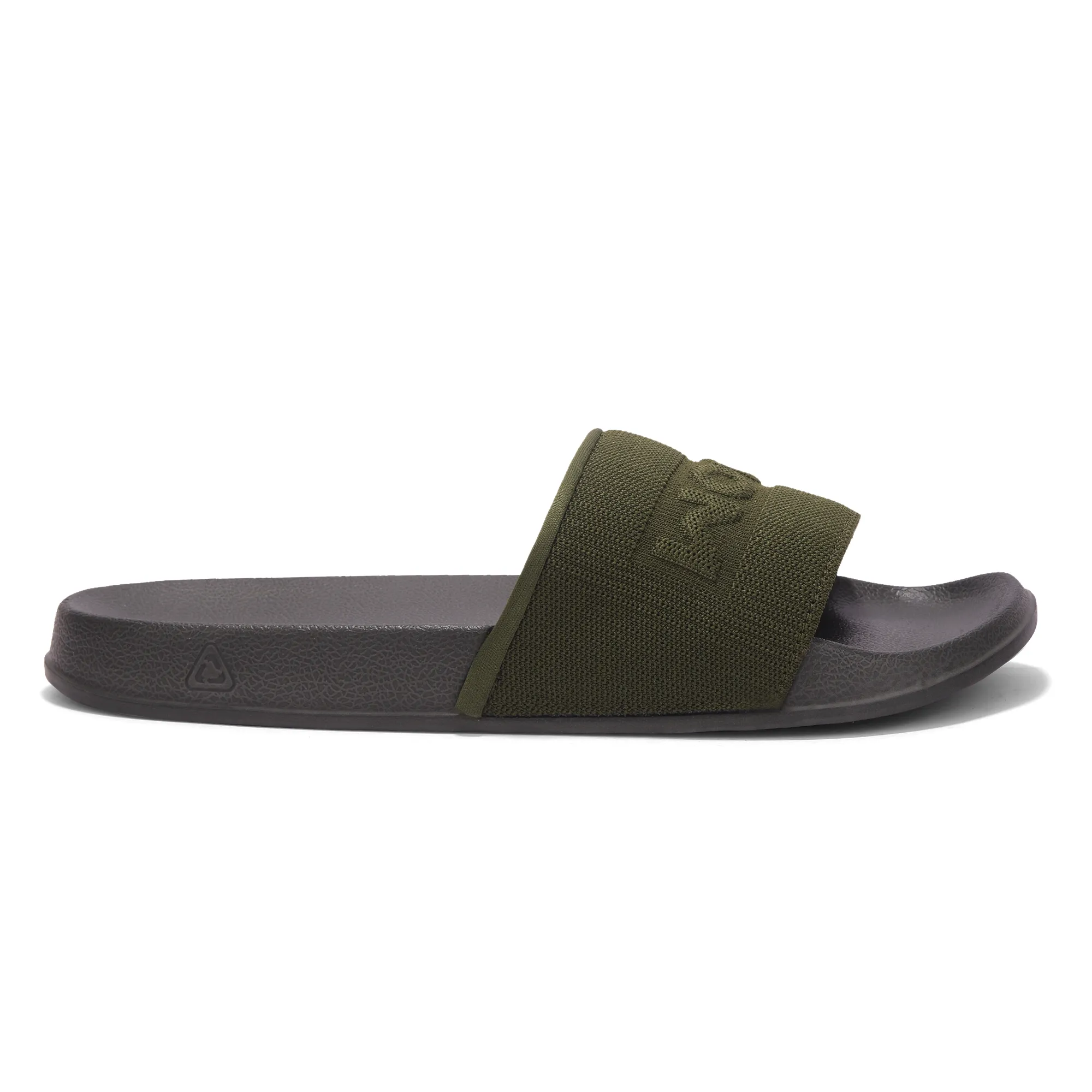 Olive Slipper Flip Flops For Men - Thumbnail 2