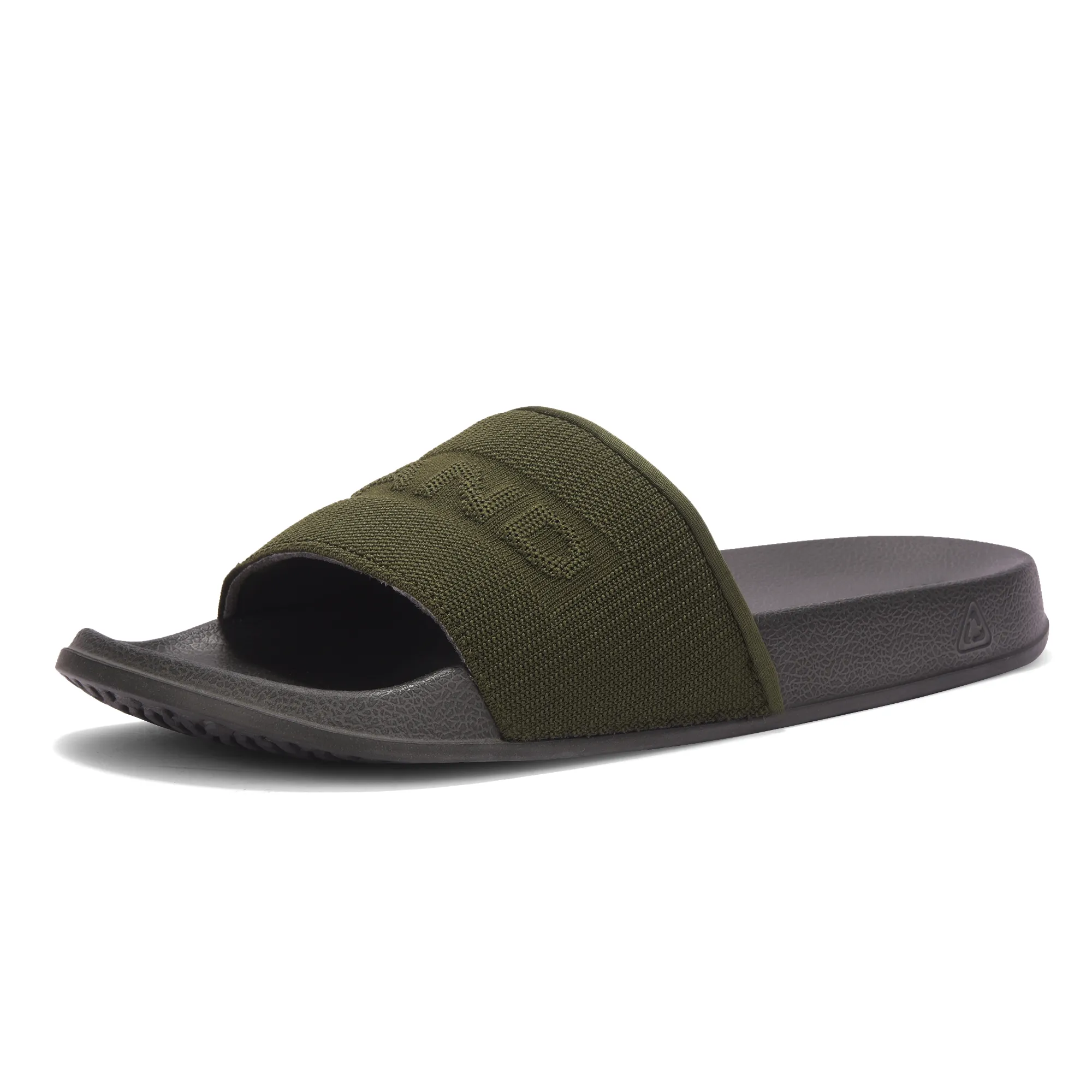 Olive Slipper Flip Flops For Men - Thumbnail 11