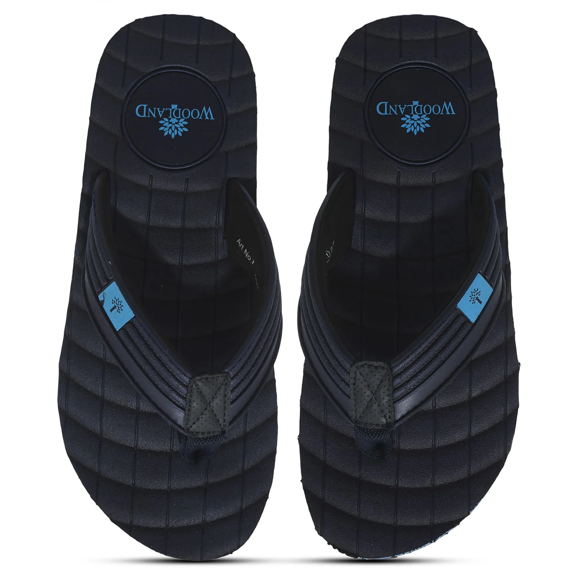 Navy Slipper for men - Thumbnail 3