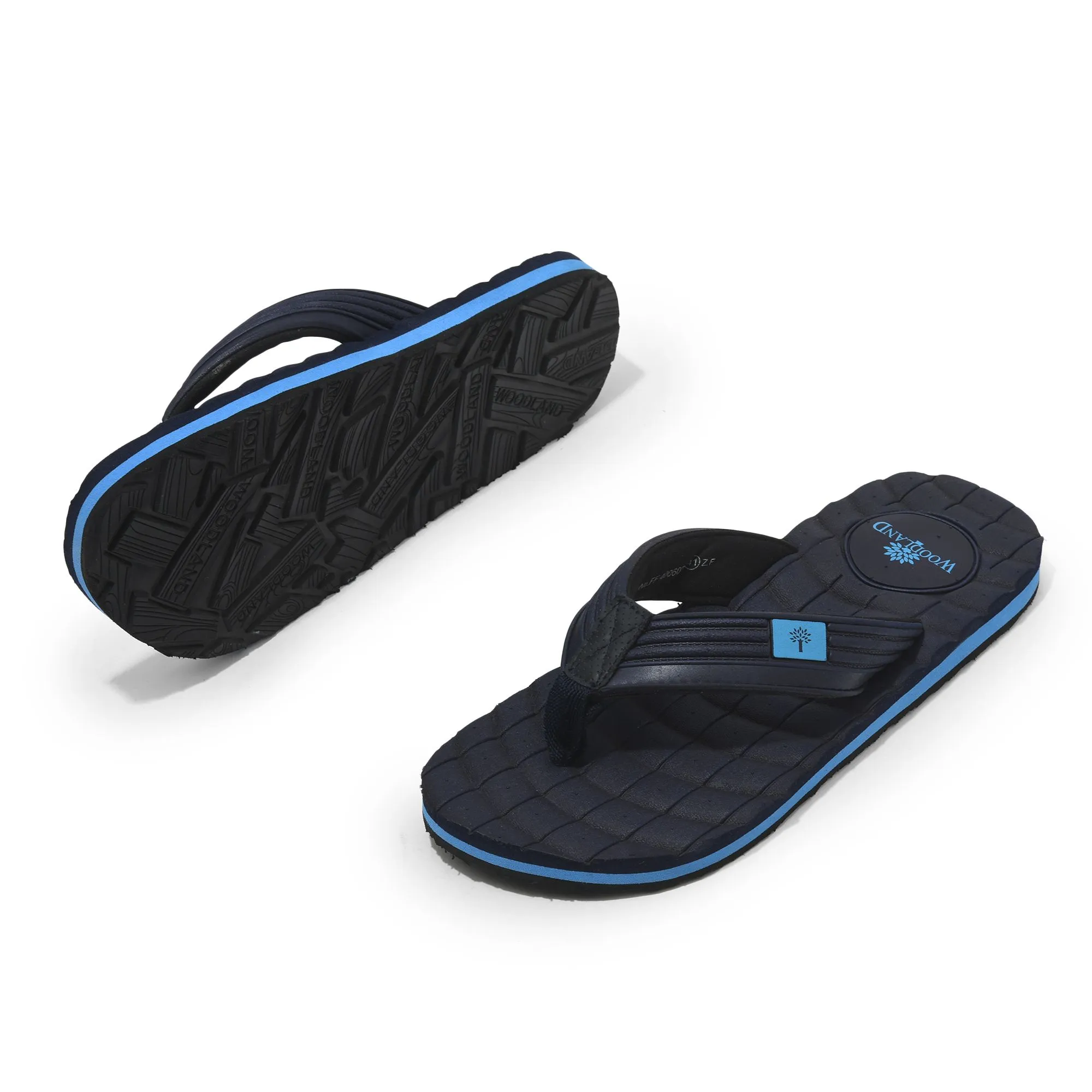 Navy Slipper for men - Thumbnail 4