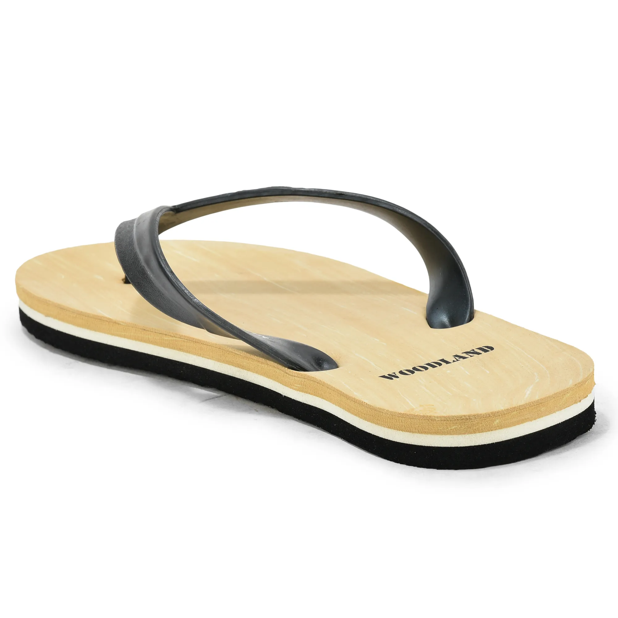 Woodland Men Beige EVA Flip-Flops - Thumbnail 6