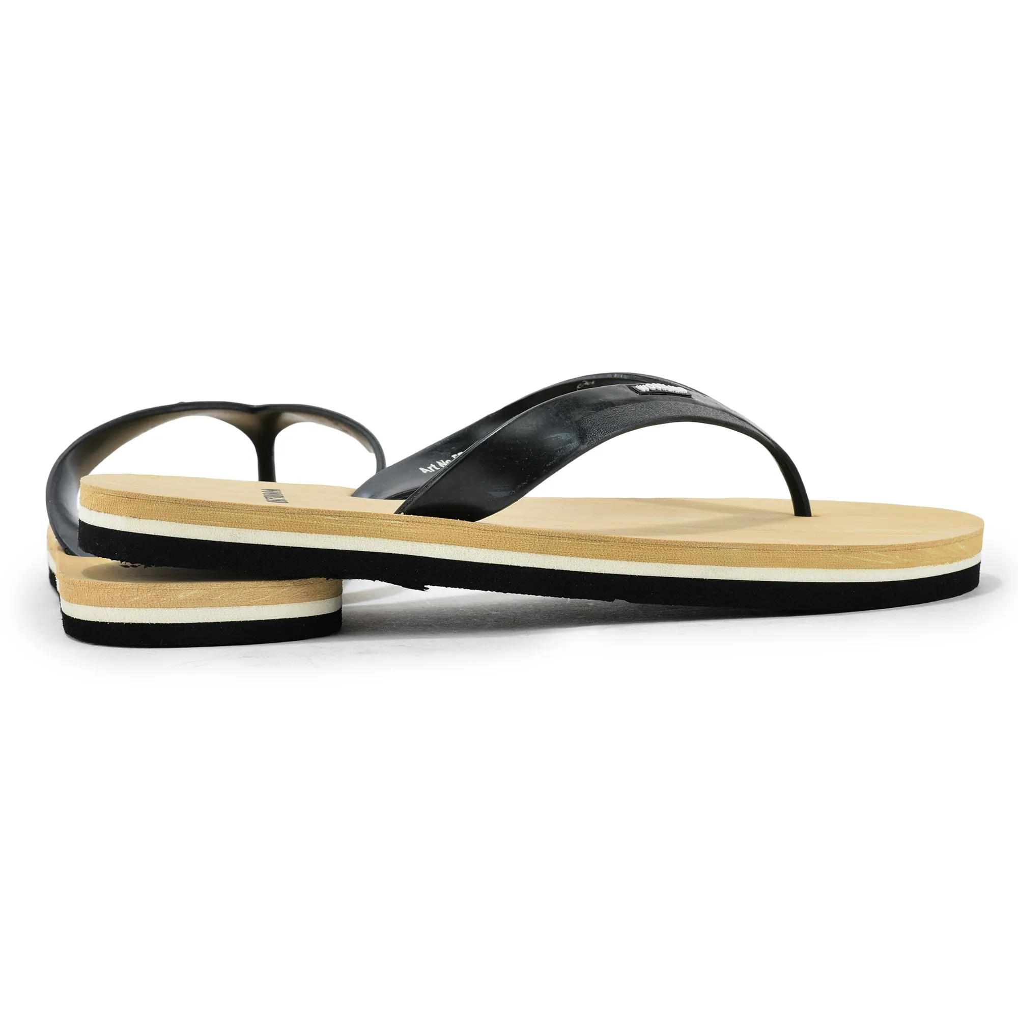 Woodland Men Beige EVA Flip-Flops - Thumbnail 10