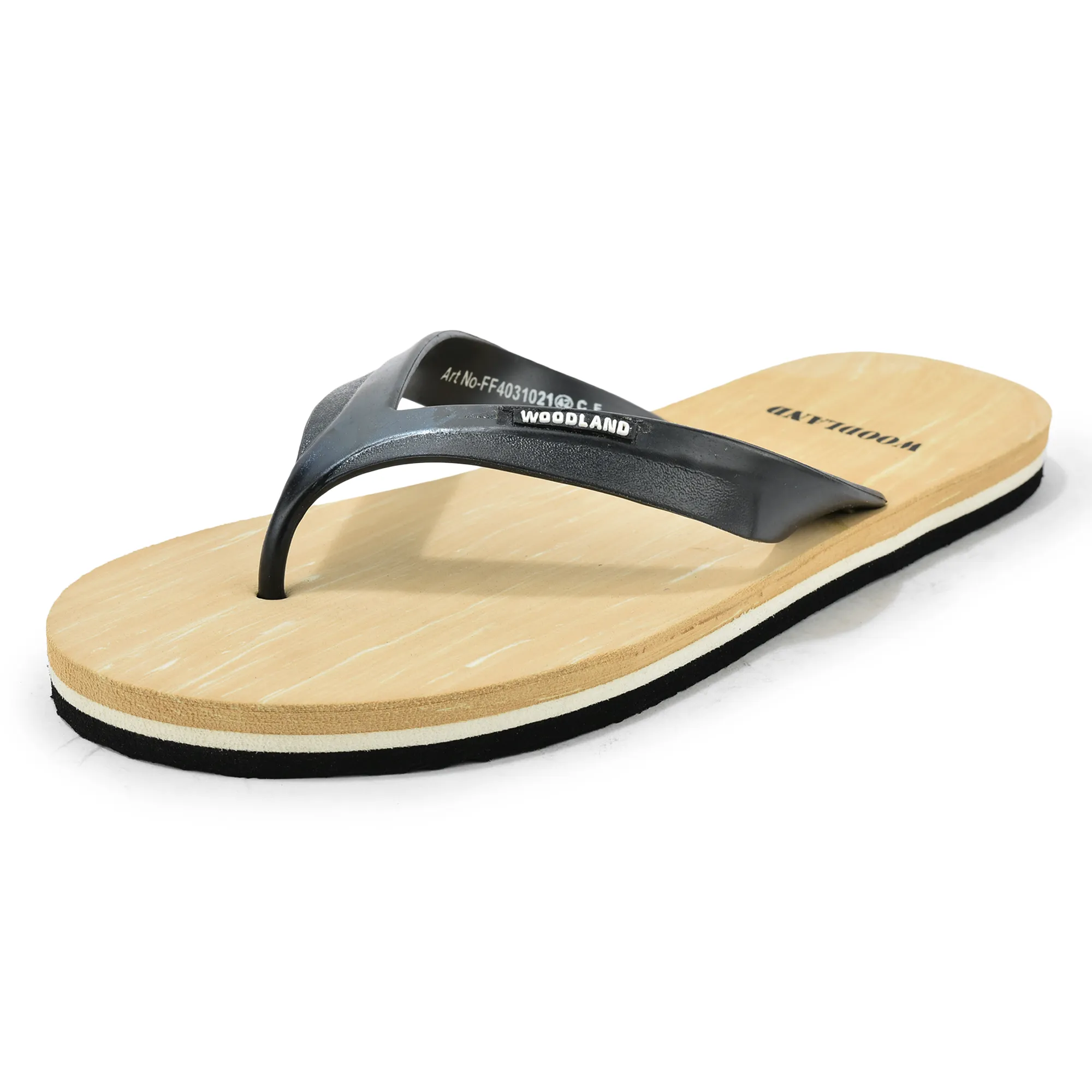 Woodland Men Beige EVA Flip-Flops - Thumbnail 11